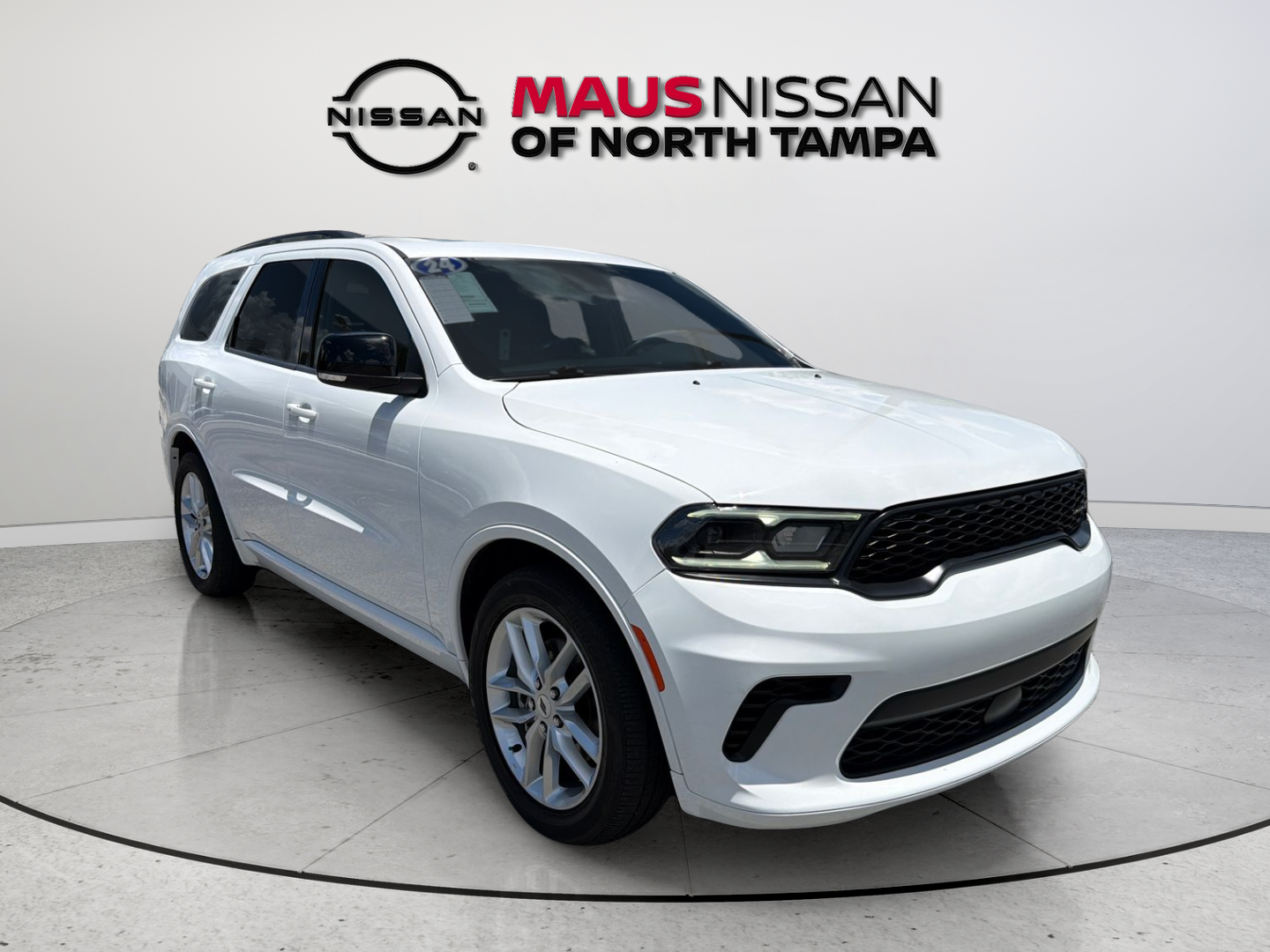 White Knuckle Clearcoat 2024 Dodge Durango SUV / Crossover Rear-Wheel Drive 8-Speed Automatic