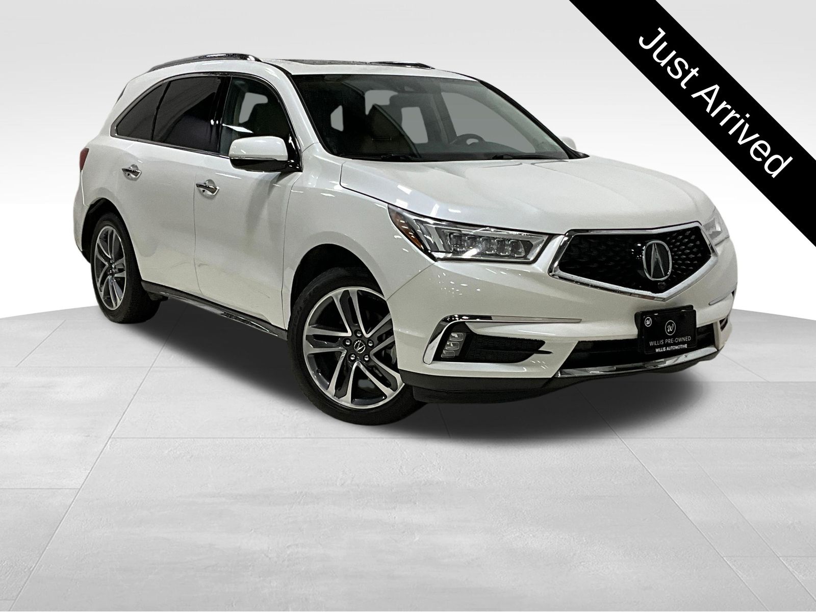 White Diamond Pearl 2018 Acura MDX SUV / Crossover All-Wheel Drive 9-Speed Automatic