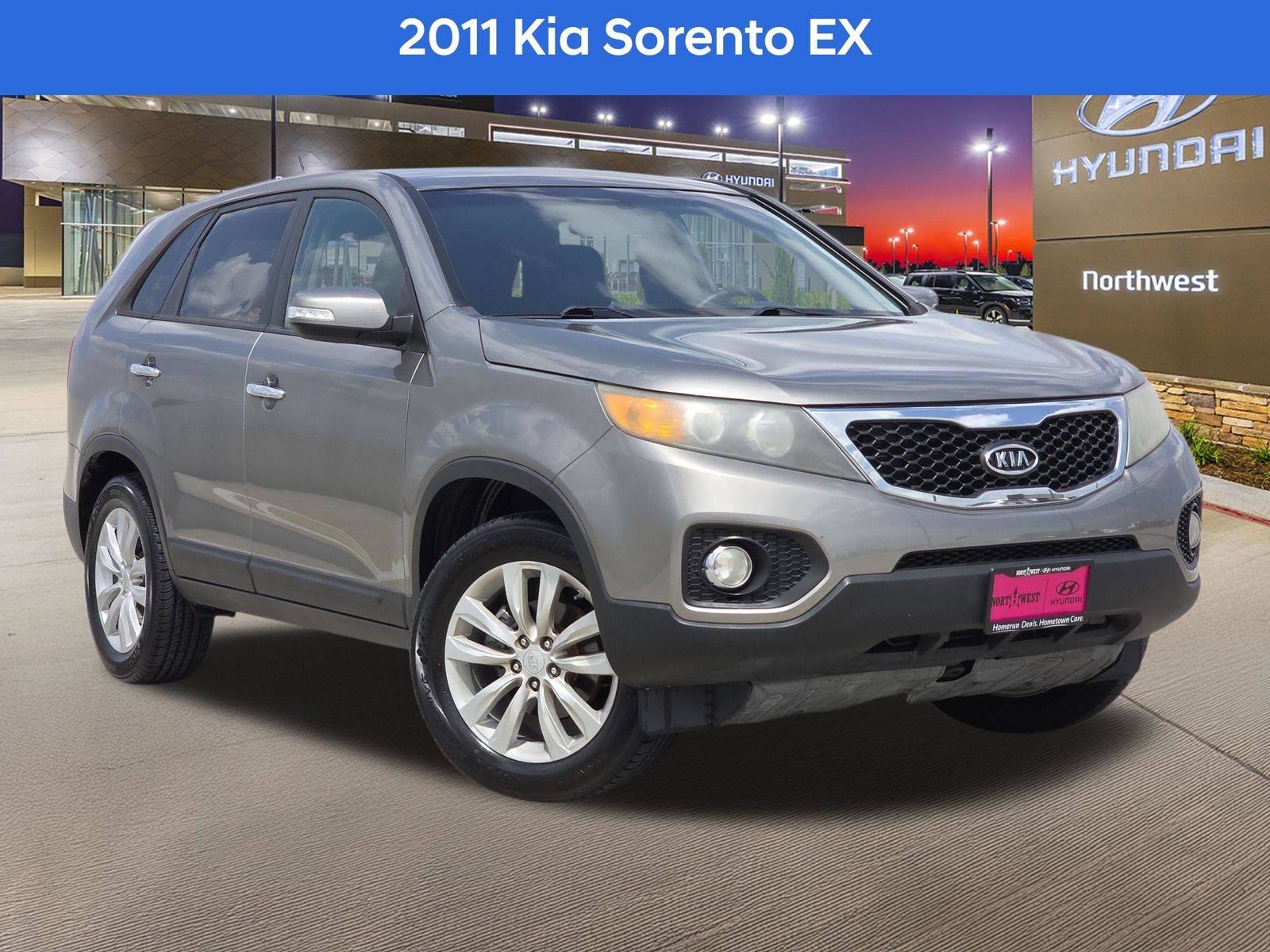 Titanium Silver 2011 Kia Sorento SUV / Crossover Front-Wheel Drive 6-Speed Automatic