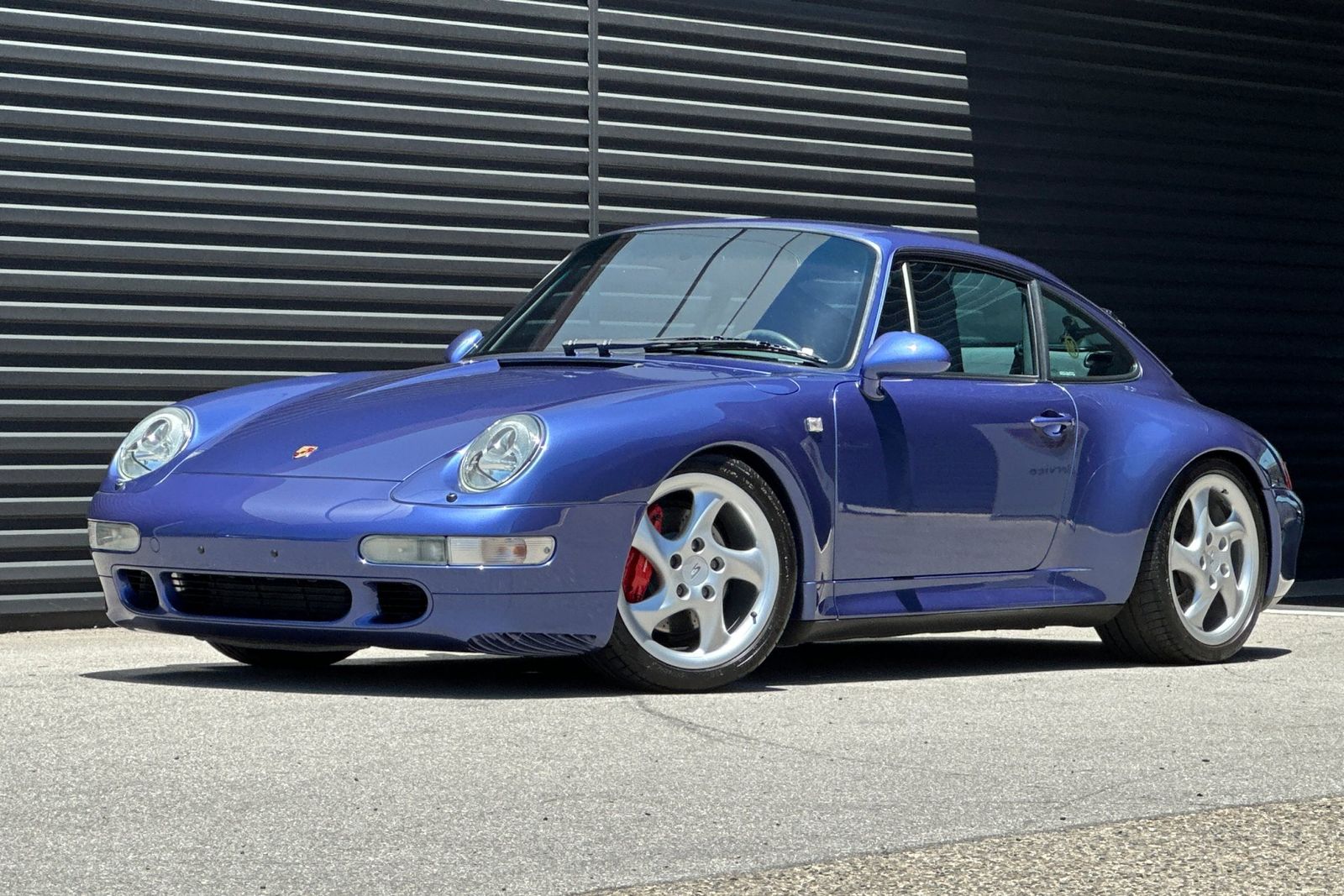 Zenith Blue Metallic 1997 Porsche 911 Coupe 6-Speed Manual