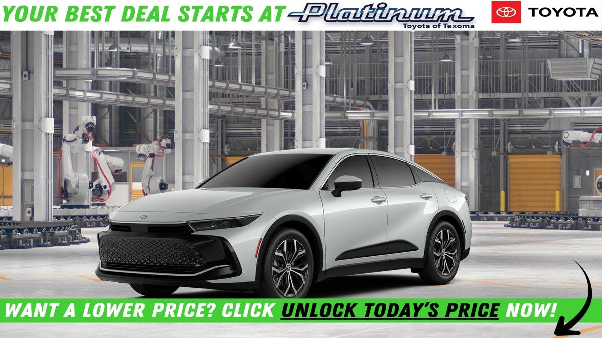 Oxygen White 2026 Toyota Crown XLE AWD Sedan All-Wheel Drive Continuously Variable Transmission