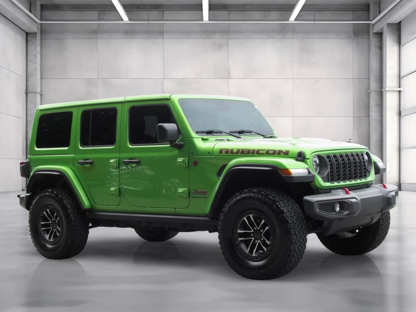 Mojito Clearcoat 2025 Jeep Wrangler SUV / Crossover Four-Wheel Drive 8-Speed Automatic