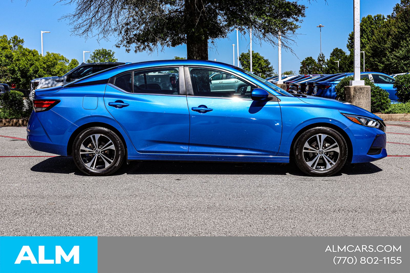 Used 2023 Blue Nissan SV image 11