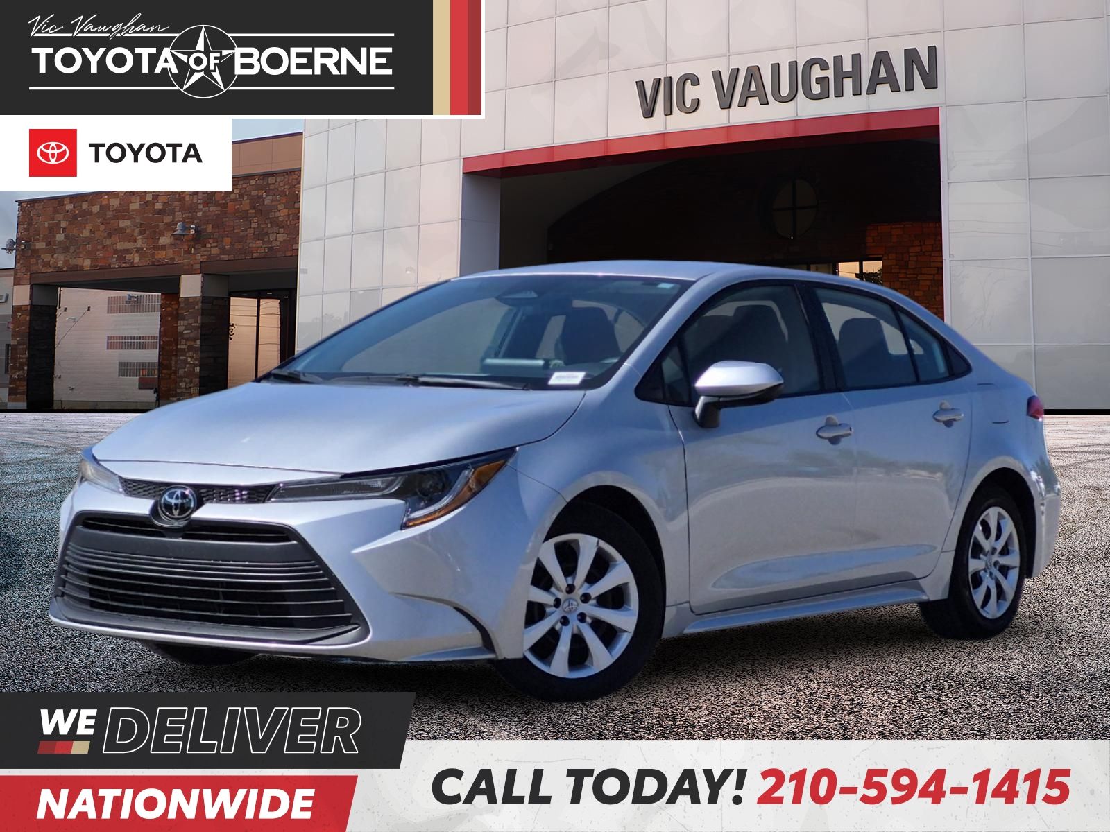 Midnight Black Metallic 2025 Toyota Corolla Sedan Front-Wheel Drive Continuously Variable Transmission