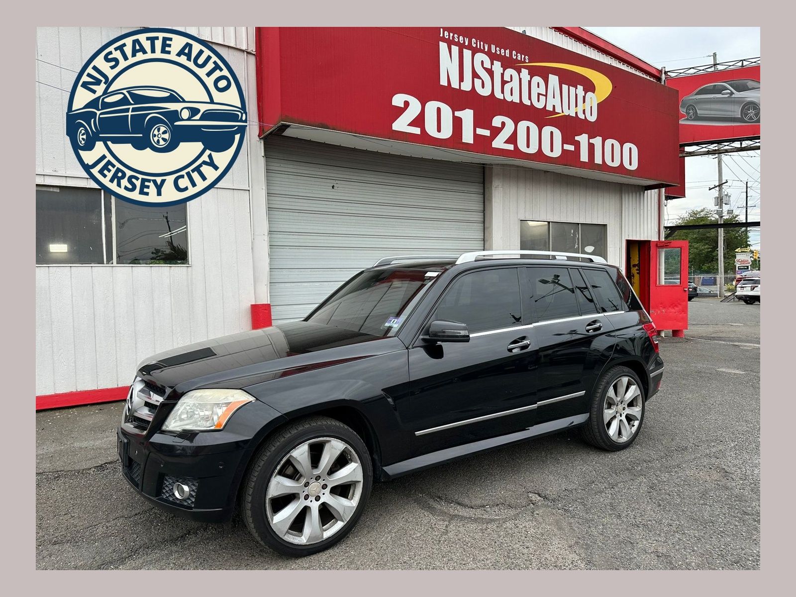 Black 2010 Mercedes-Benz GLK SUV / Crossover All-Wheel Drive 7-Speed Automatic