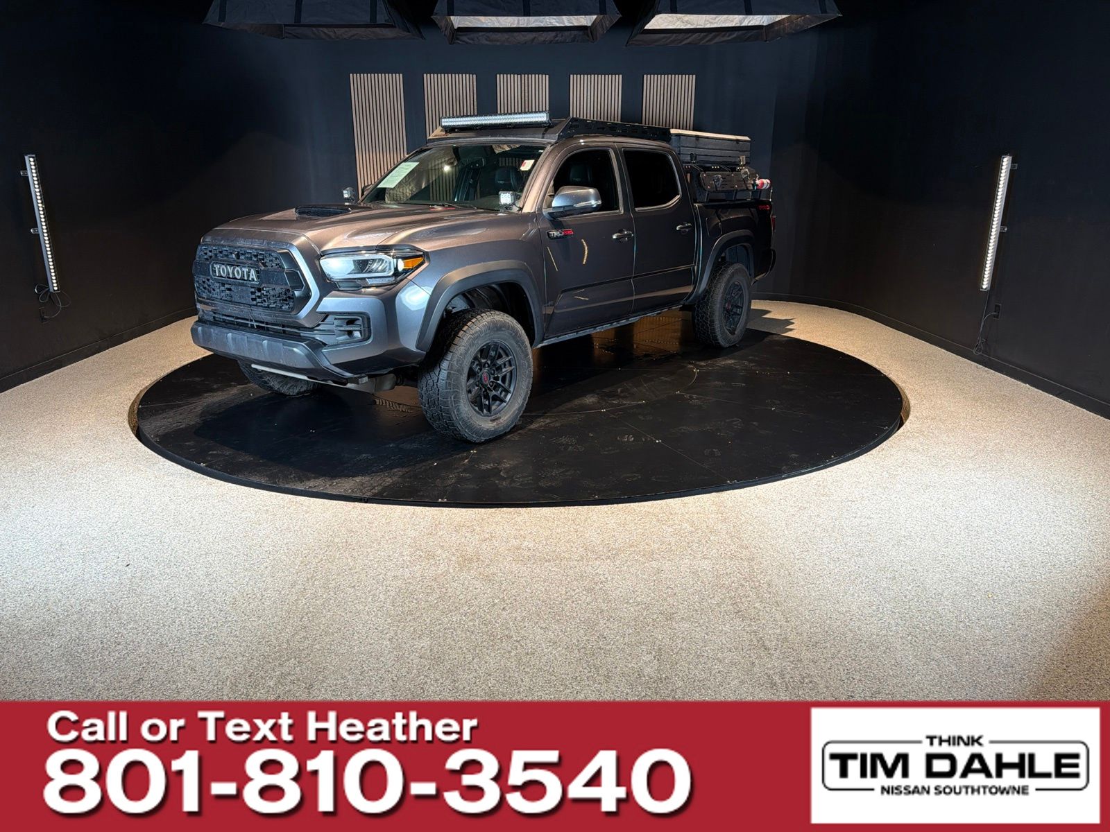 Magnetic Gray Metallic 2020 Toyota Tacoma Pickup Truck Four-Wheel Drive 6-Speed Automatic