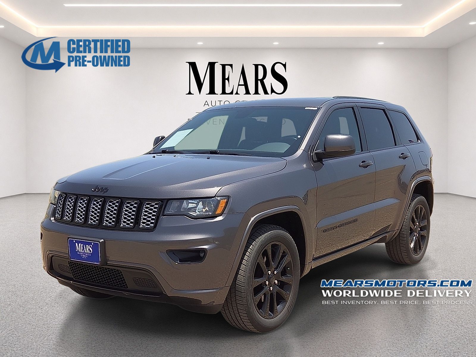 Gray (Granite Crystal Metallic Clearcoat) 2019 Jeep Grand Cherokee SUV / Crossover Four-Wheel Drive 8-Speed Automatic