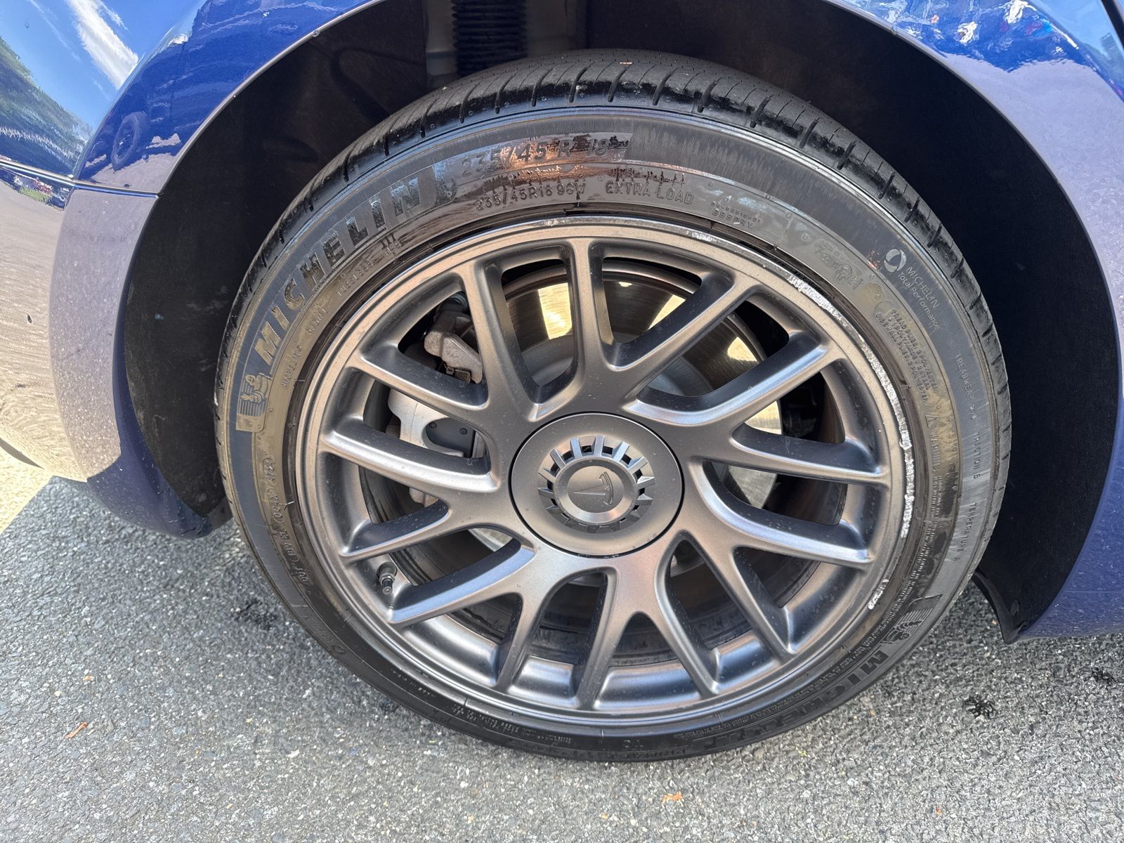 Used 2025 Deep Blue Metallic Tesla Long Range image 23