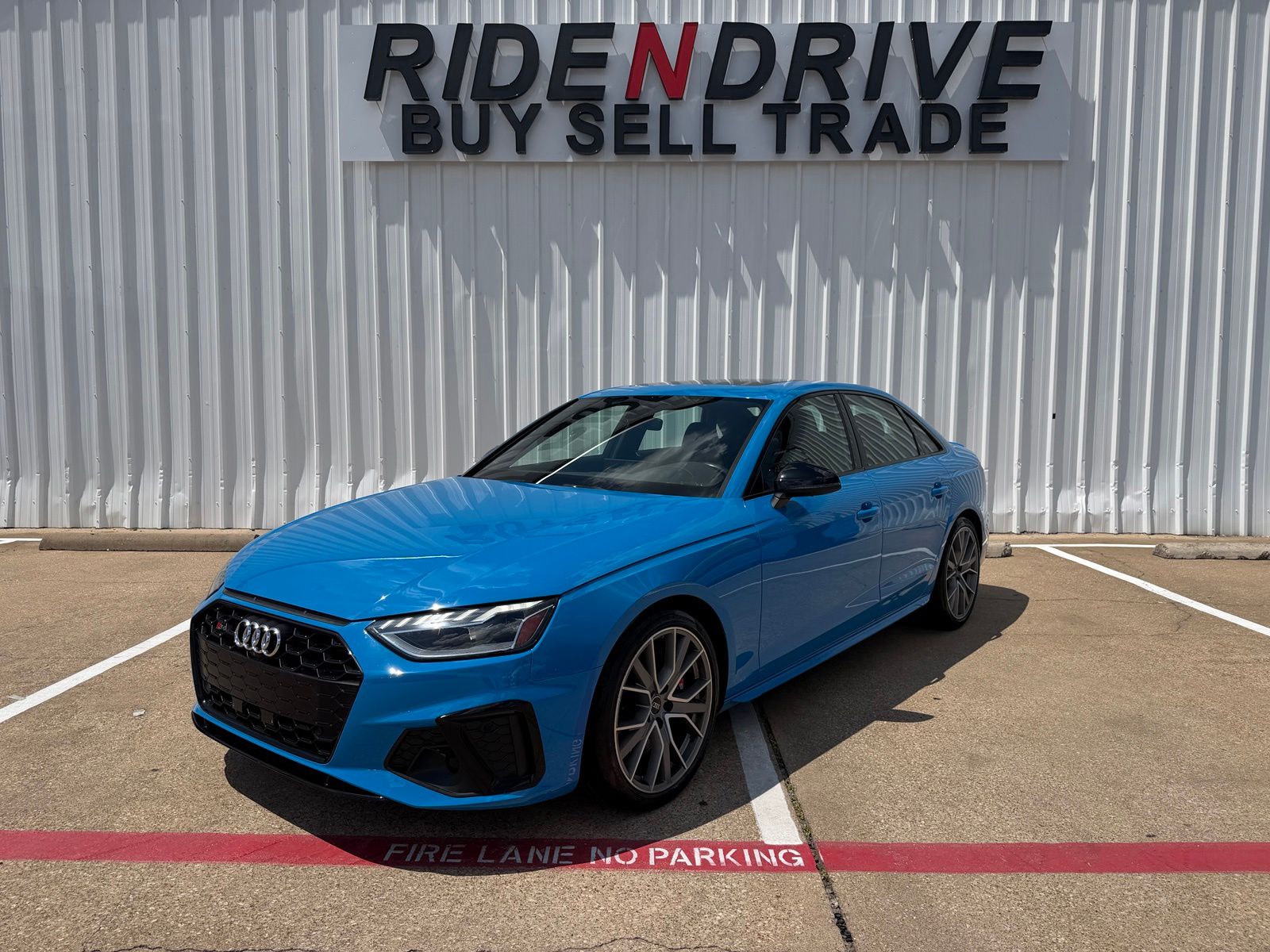 Turbo Blue 2021 Audi S4 Sedan All-Wheel Drive 8-Speed Automatic