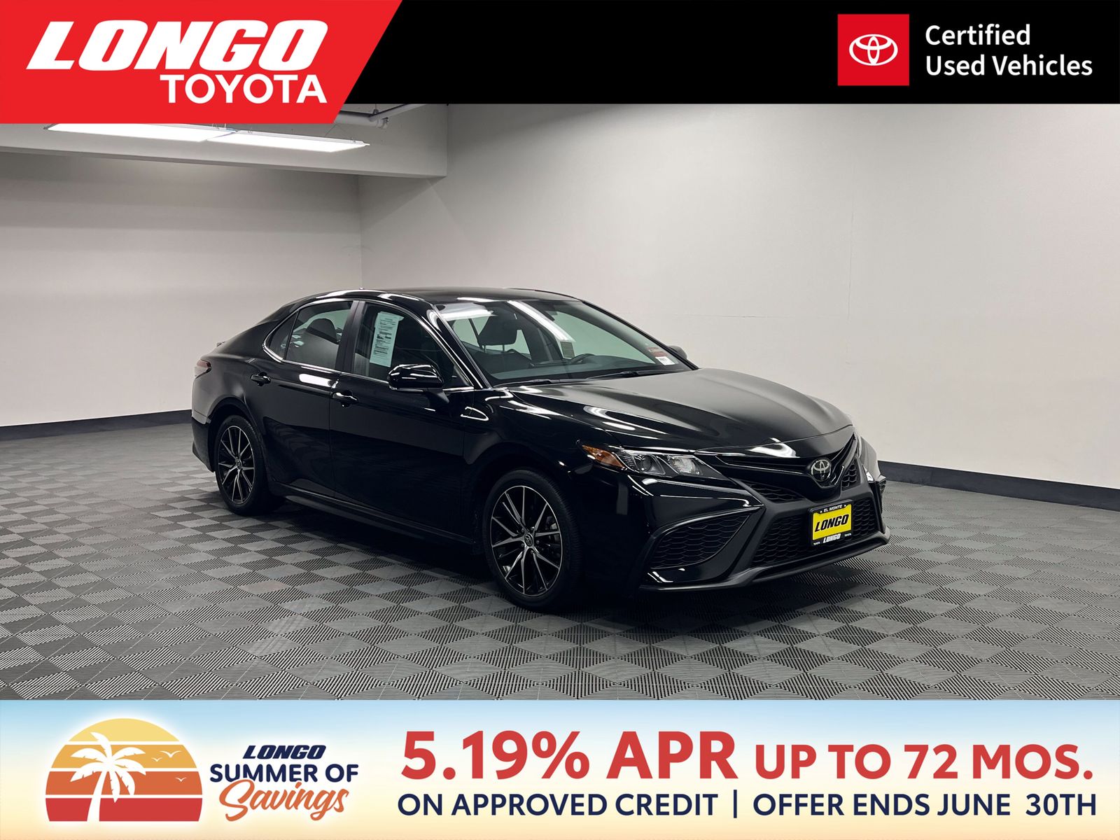 used 2024 Toyota Camry car, priced at $26,988