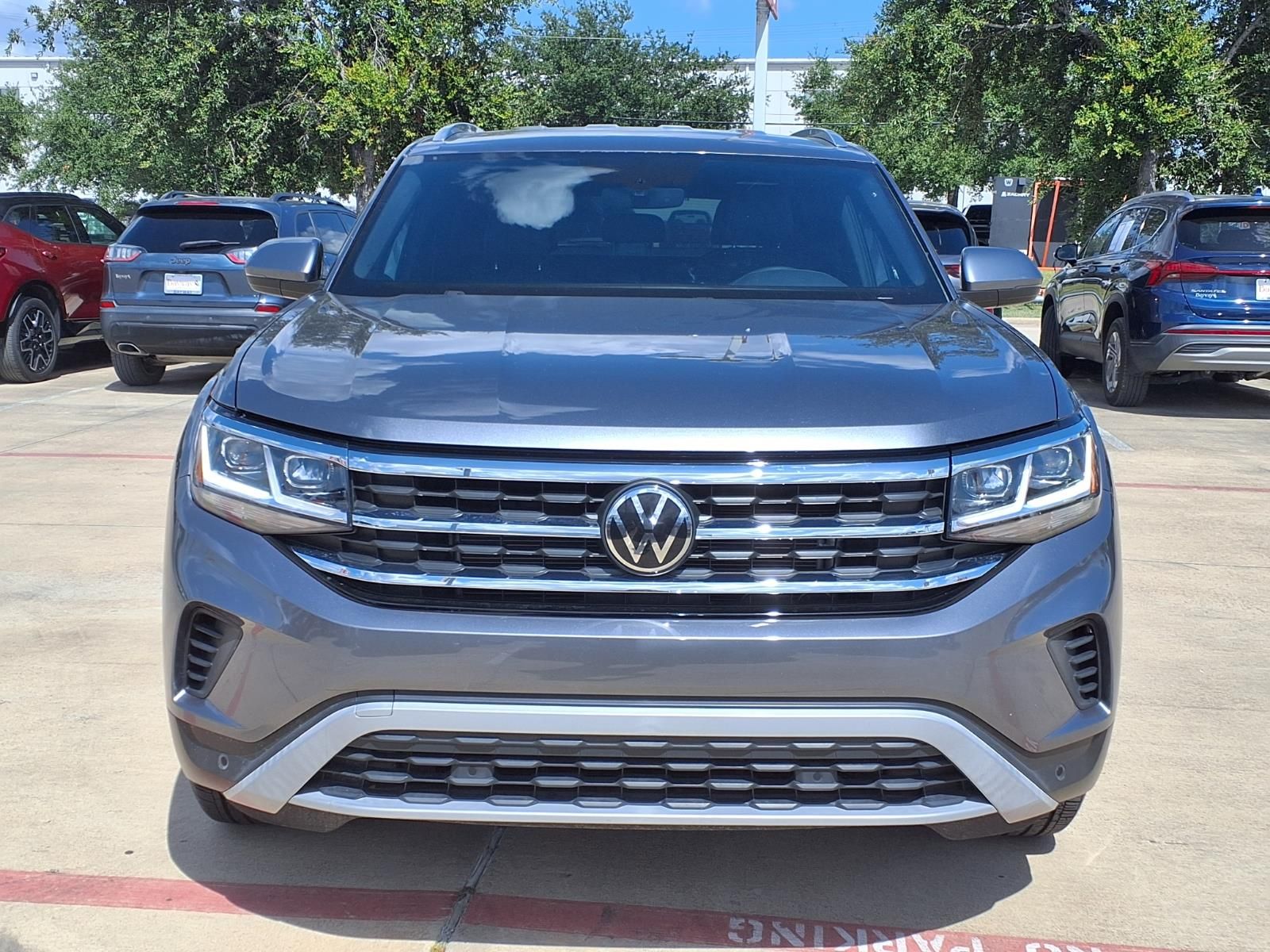 2023 Volkswagen Atlas Cross Sport 3.6L V6 SE w/Technology Gray at Toyota of Victoria
