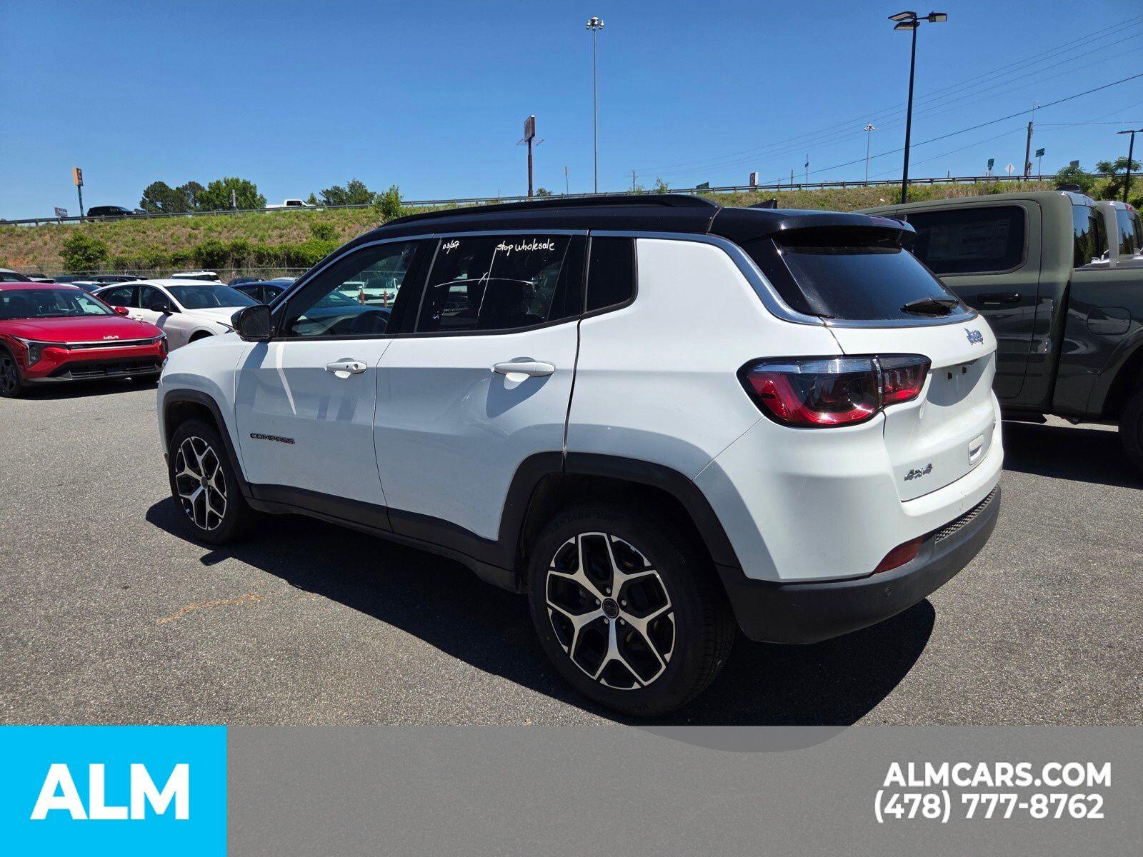 Used 2025 Bright White Clearcoat Jeep Limited image 22