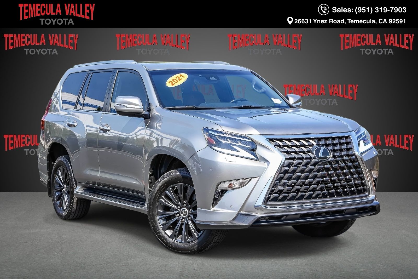 Atomic Silver 2021 Lexus GX 460 AWD SUV / Crossover All-Wheel Drive 6-Speed Automatic