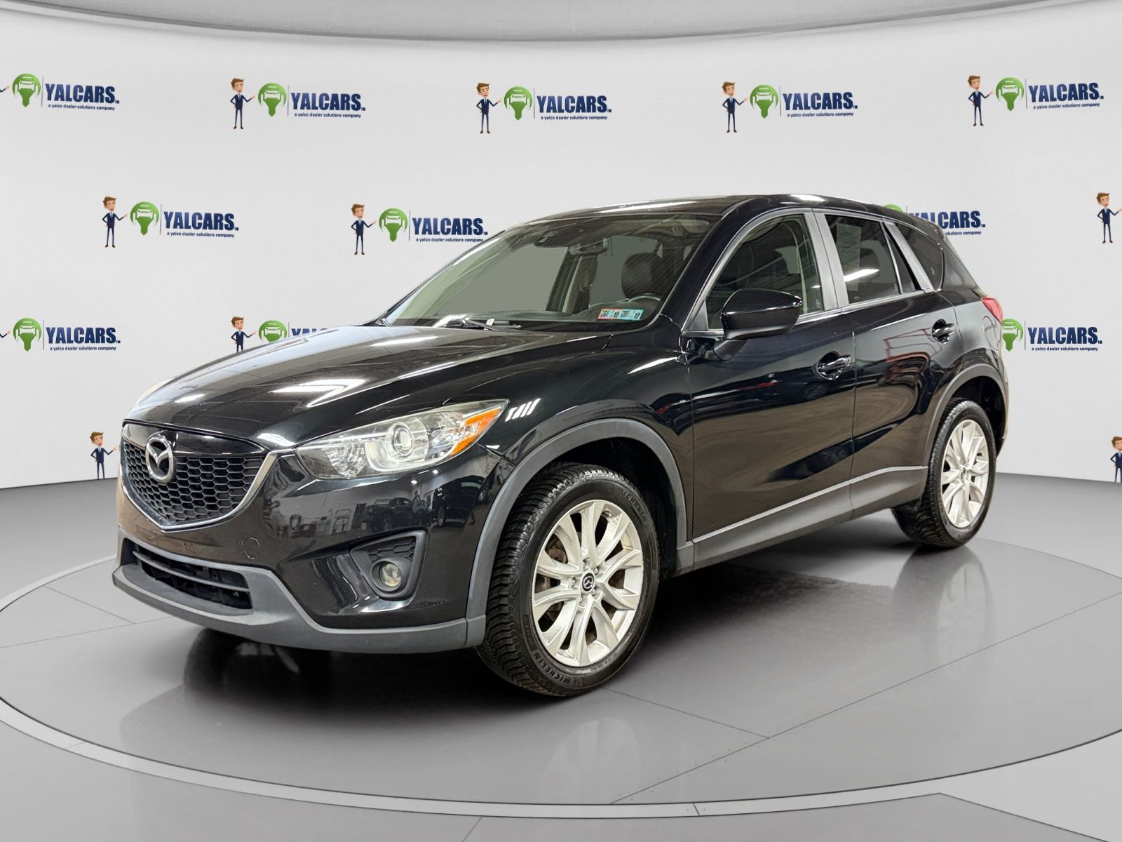 Jet Black 2014 Mazda CX-5 Grand Touring AWD SUV / Crossover All-Wheel Drive 6-Speed Automatic