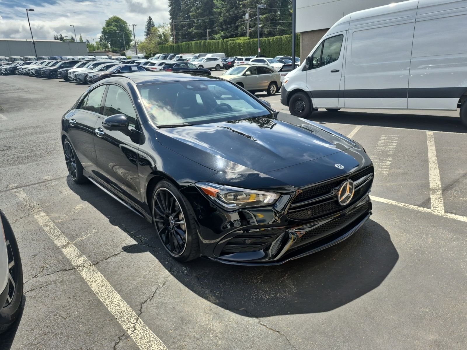 used 2022 Mercedes-Benz CLA car, priced at $39,998