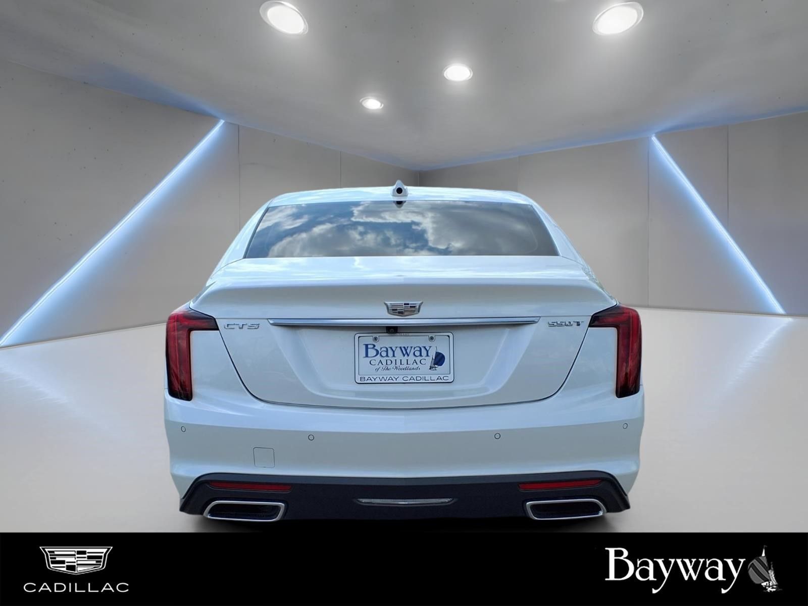 2023 Cadillac CT5 Premium Luxury White at Classic Chevrolet Galveston