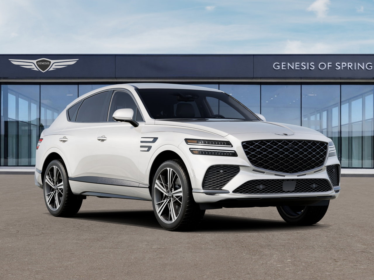 2027 Genesis GV80 Coupe 3.5T White at Genesis of Spring