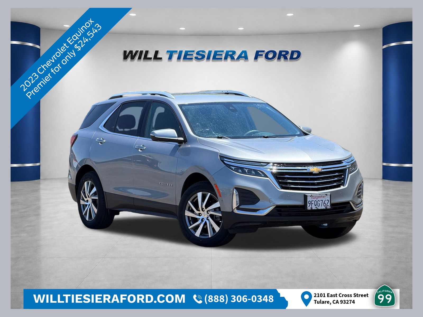 Sterling Gray Metallic 2023 Chevrolet Equinox SUV / Crossover Four-Wheel Drive 6-Speed Automatic Overdrive