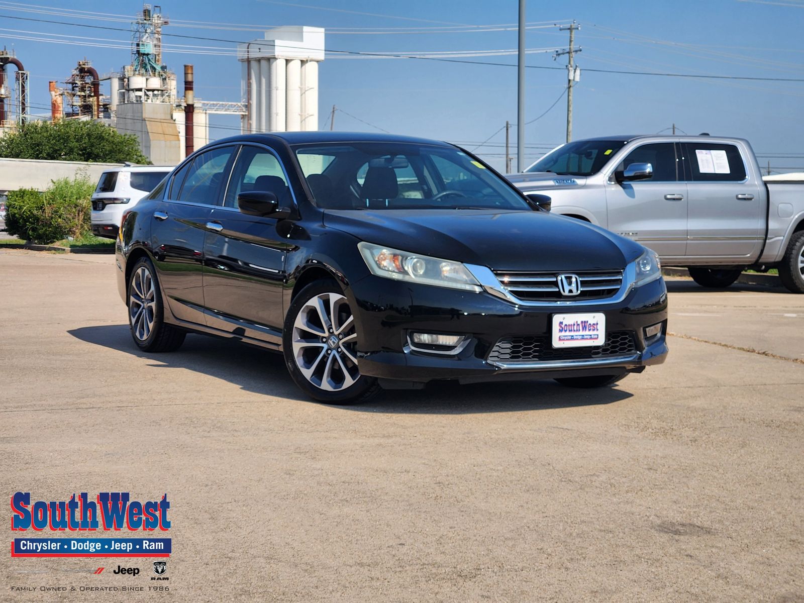 Crystal Black Pearl 2015 Honda Accord Sedan Front-Wheel Drive Continuously Variable Transmission