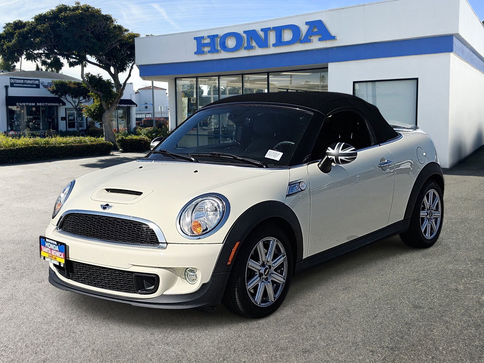 Pepper White 2015 MINI Roadster S FWD Convertible Front-Wheel Drive 6-Speed Automatic