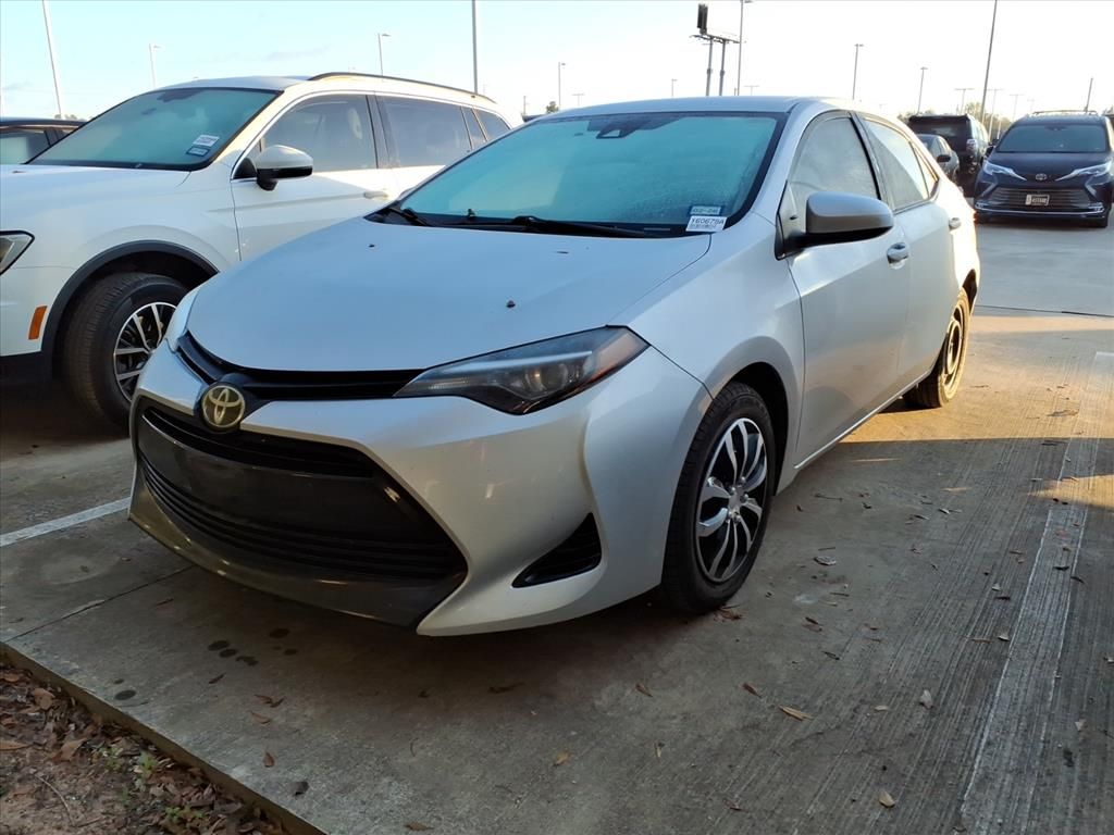 2017 Toyota Corolla LE Silver at Durrett Motor Company