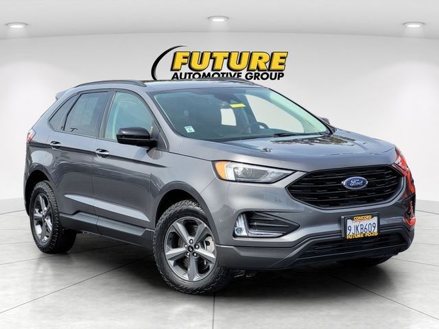 Carbonized Gray Metallic 2024 Ford Edge SUV / Crossover All-Wheel Drive 8-Speed Automatic