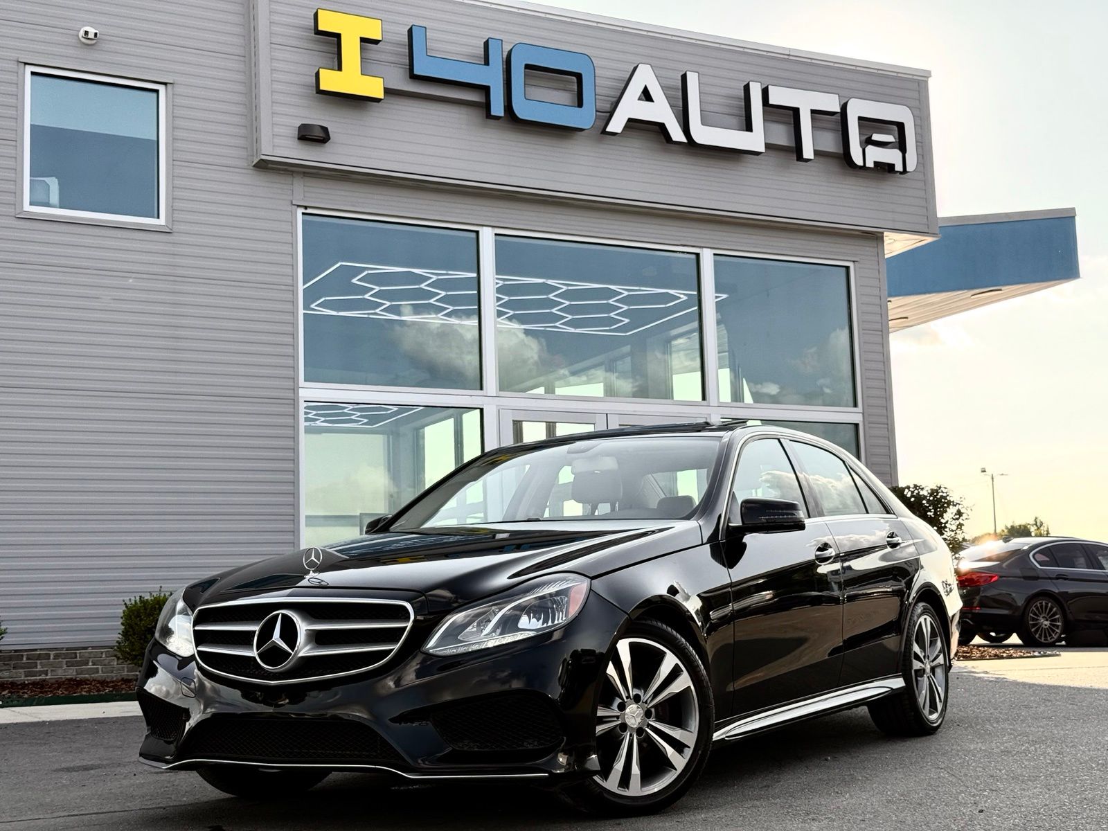 Black 2016 Mercedes-Benz E-Class Sedan Rear-Wheel Drive 7-Speed Automatic