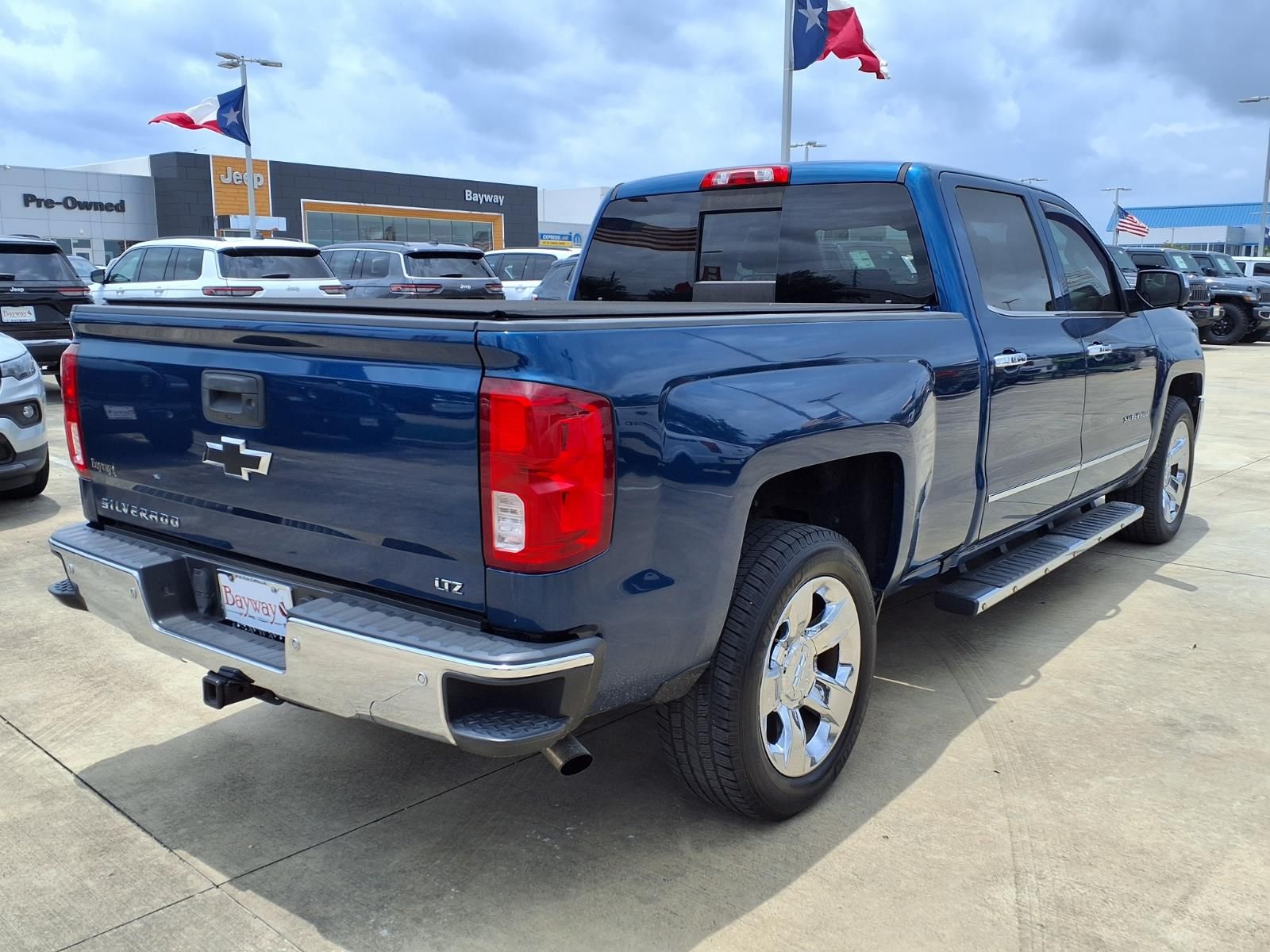 2017 Chevrolet Silverado 1500 LTZ Blue at Community Honda