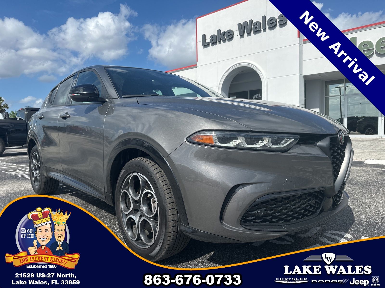 Grigio Ascari Metallic 2025 Alfa Romeo Tonale 9-Speed Automatic