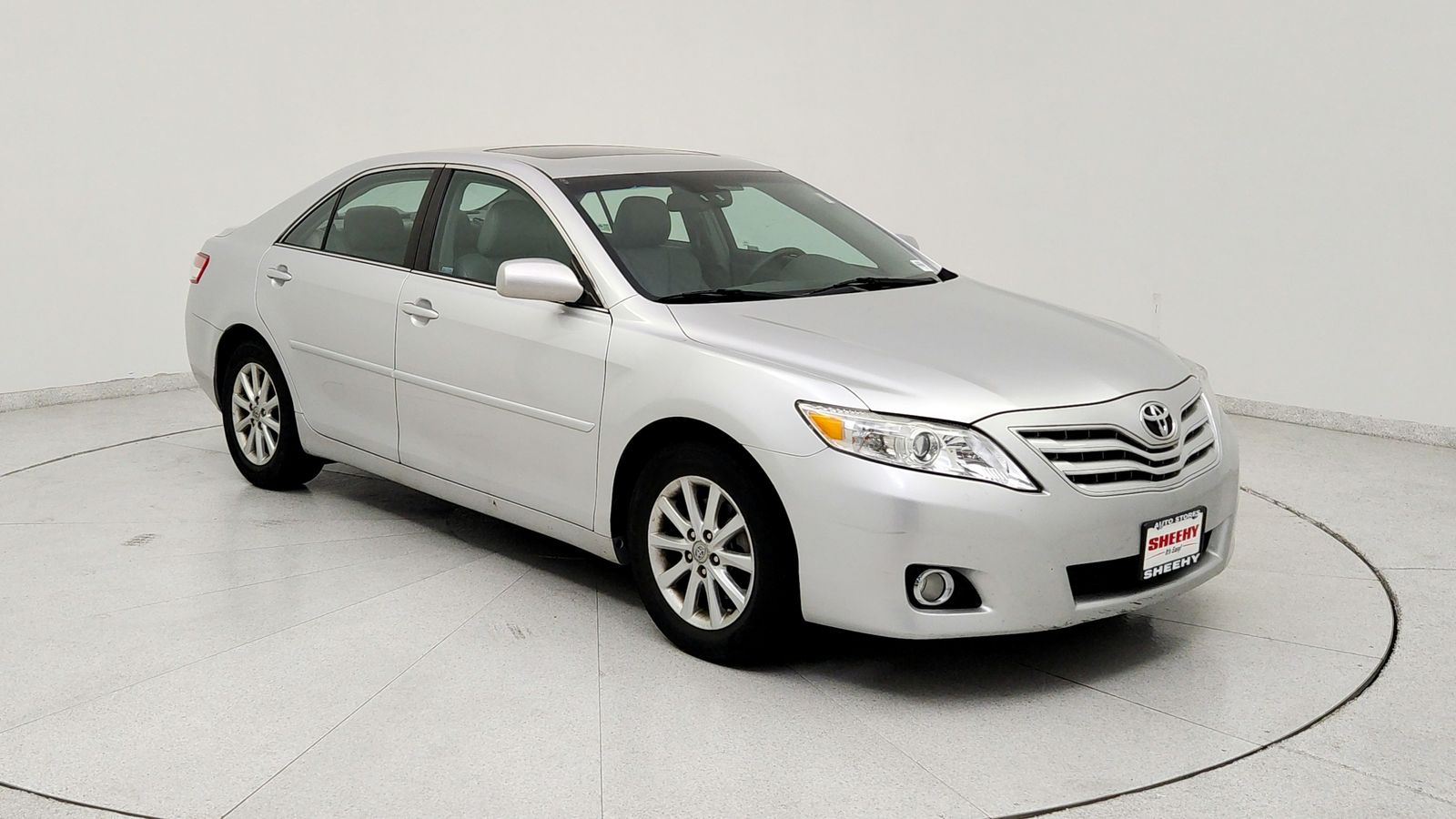 Classic Silver 2010 Toyota Camry Sedan Front-Wheel Drive 6-Speed Automatic Overdrive