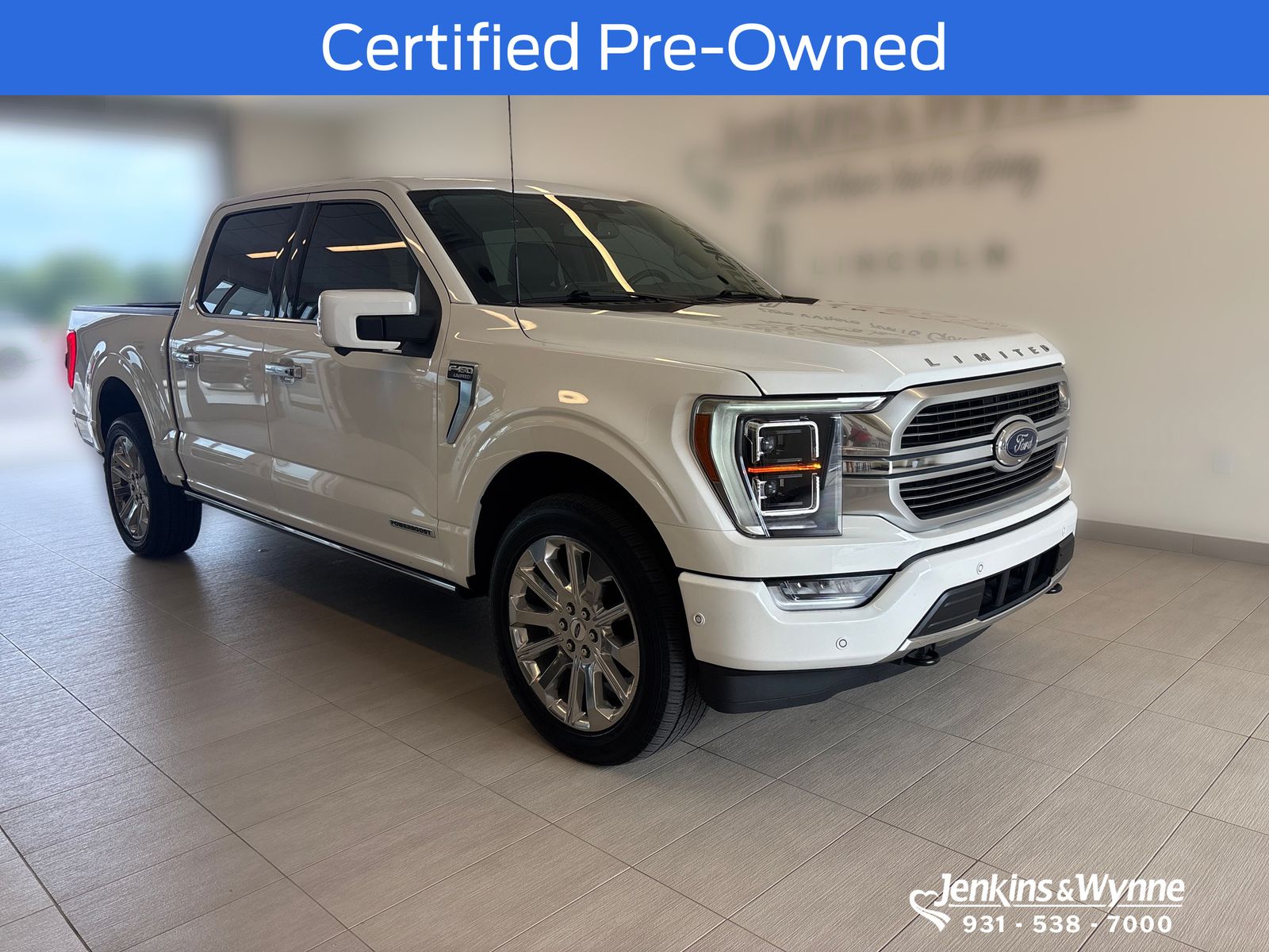Oxford White 2023 Ford F-150 Pickup Truck Four-Wheel Drive Automatic
