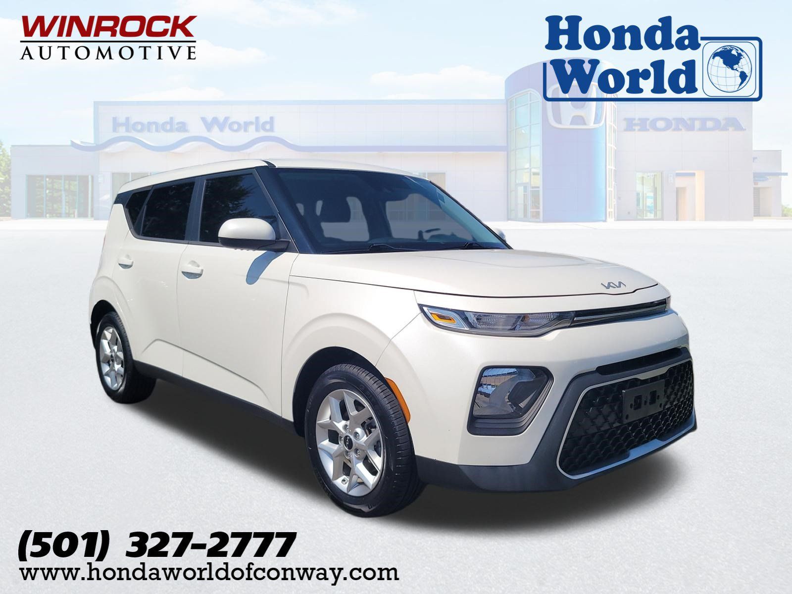Snow White Pearl 2022 Kia Soul SUV / Crossover Front-Wheel Drive Continuously Variable Transmission