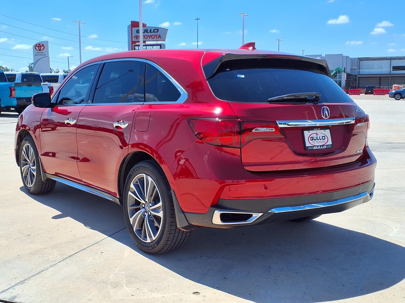 2020 Acura MDX Technology Red at Genesis of Spring