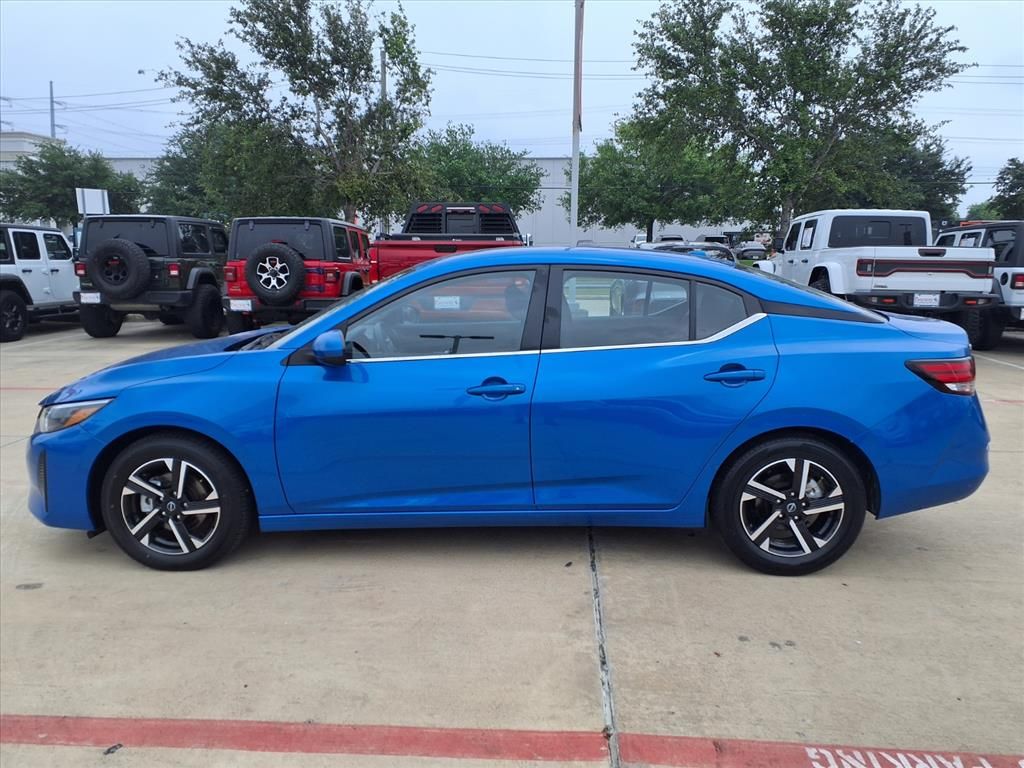 2025 Nissan Sentra SV Blue at Bravo Nissan