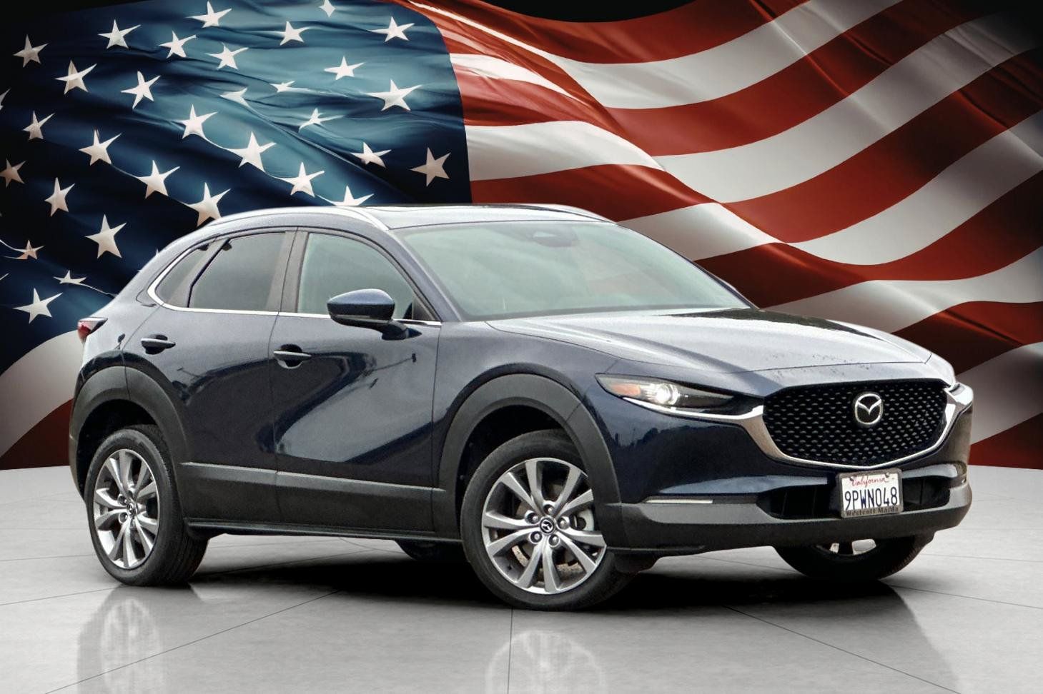 Deep Crystal Blue Mica 2024 Mazda CX-30 SUV / Crossover All-Wheel Drive 6-Speed Automatic