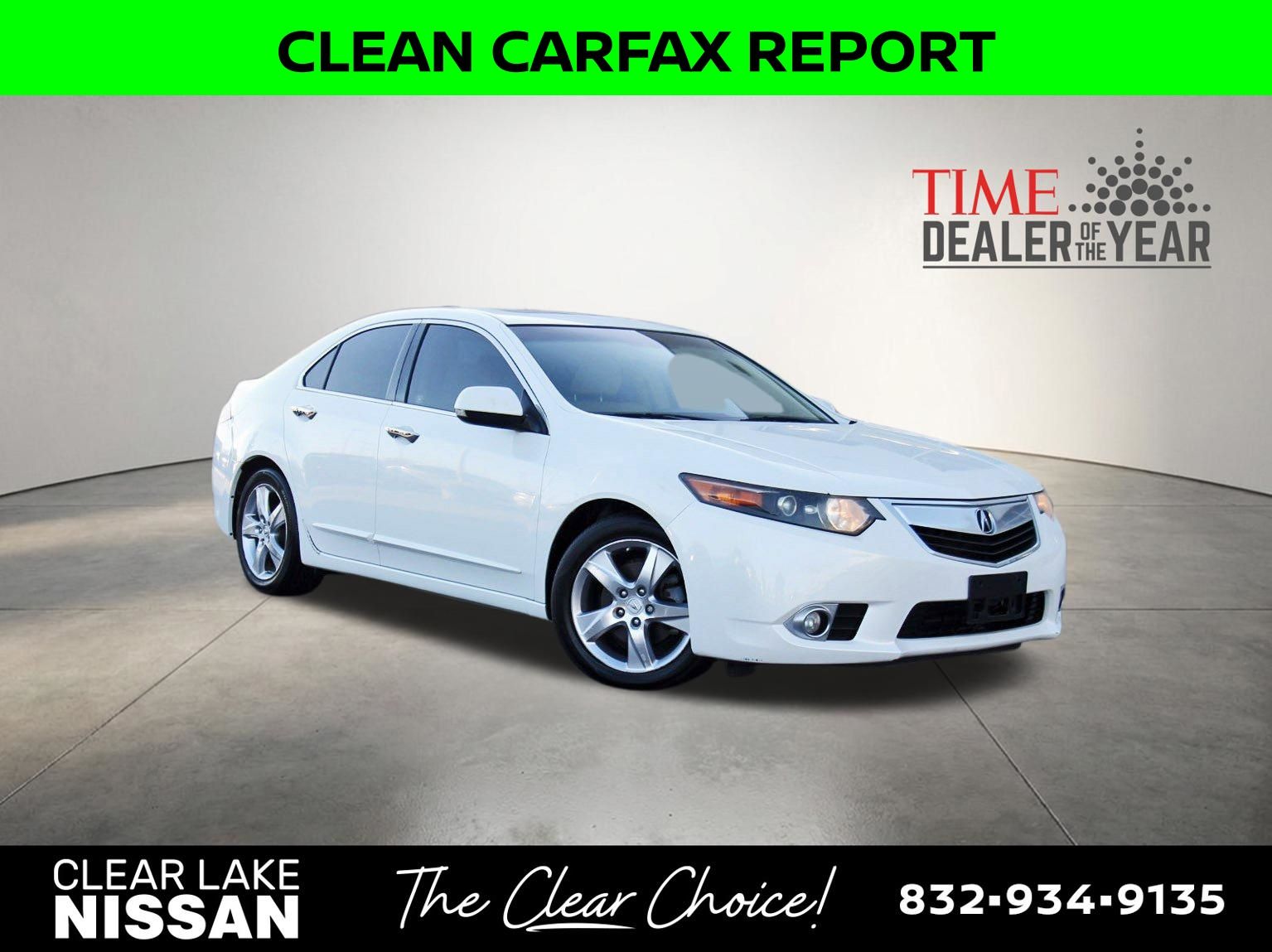 2012 Acura TSX Sedan FWD with Technology Package