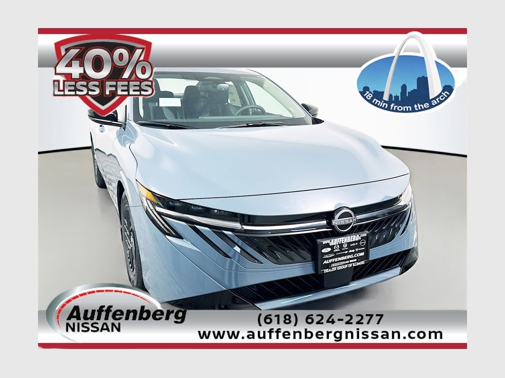 Atlantic Gray Metallic 2026 Nissan Sentra Sedan Front-Wheel Drive Continuously Variable Transmission