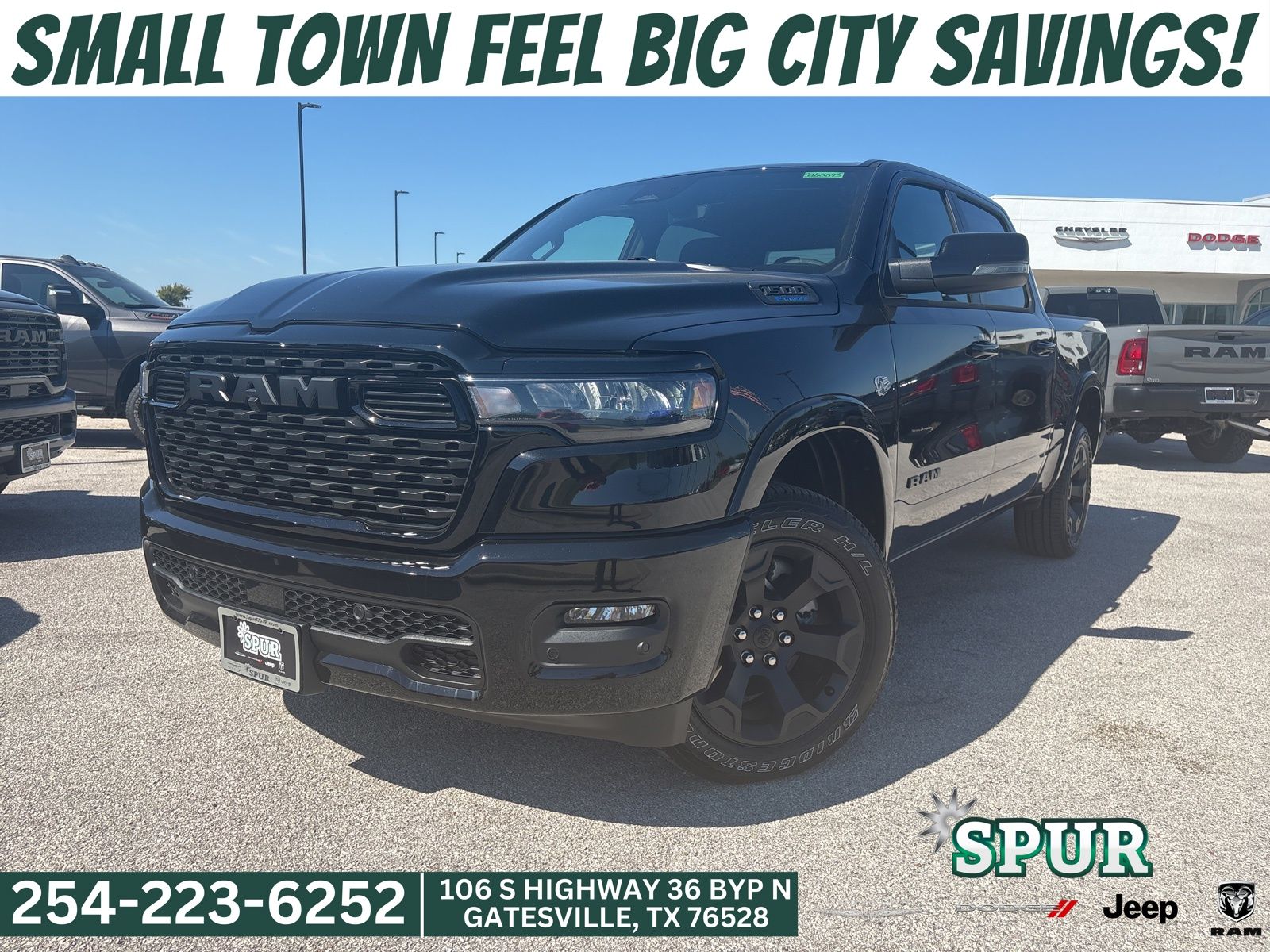 2026 RAM 1500 Big Horn Crew Cab 4WD