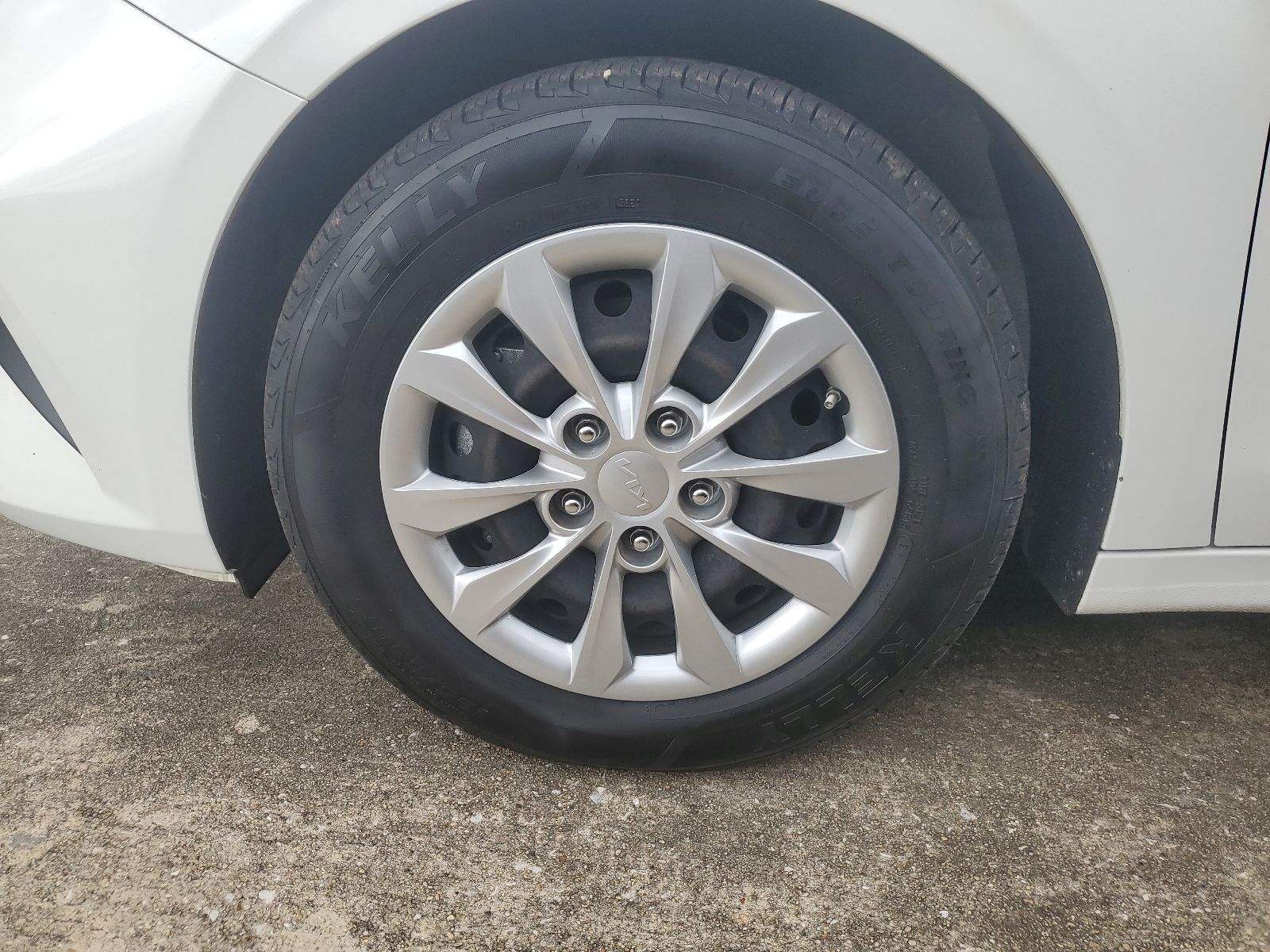 2023 Kia Forte LX White at Ross Downing Buick GMC