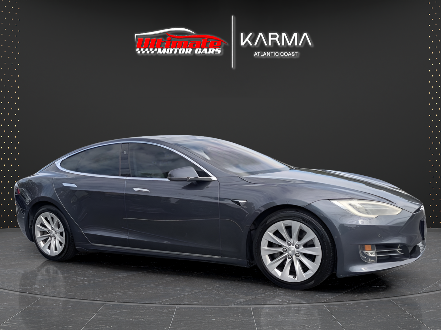 Midnight Silver Metallic 2018 Tesla Model S Sedan All-Wheel Drive 1-Speed Automatic