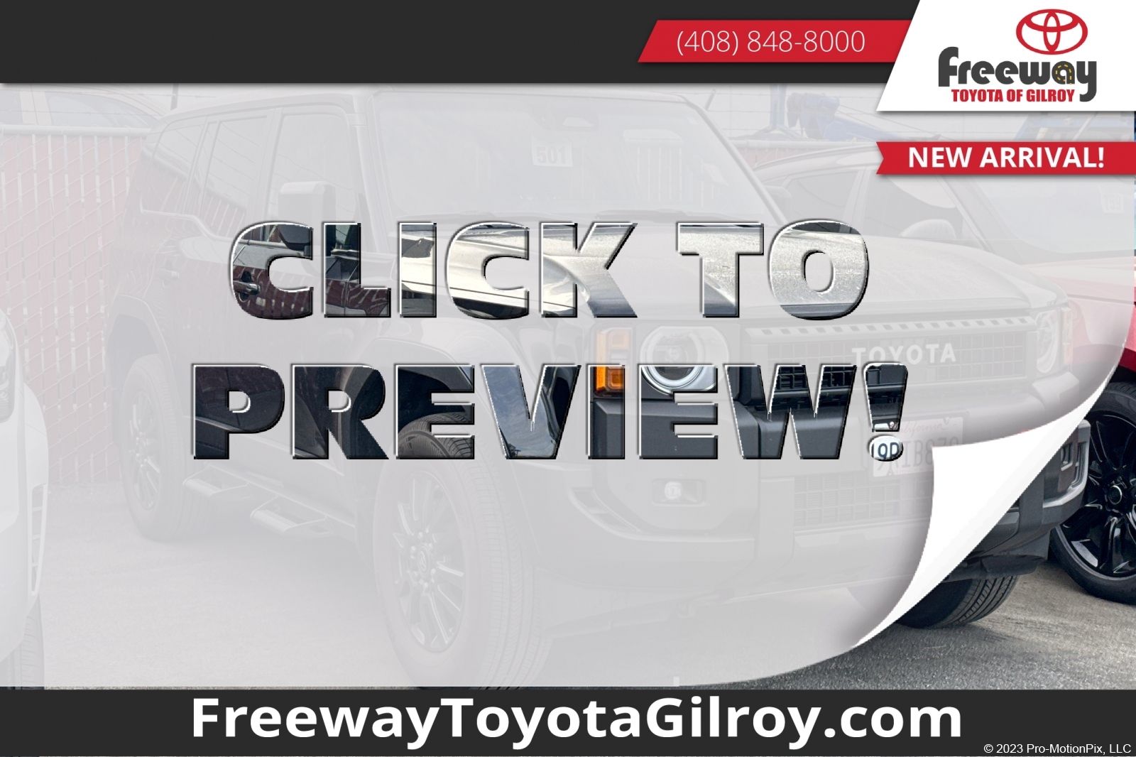 Black 2024 Toyota Land Cruiser SUV / Crossover 8-Speed Automatic