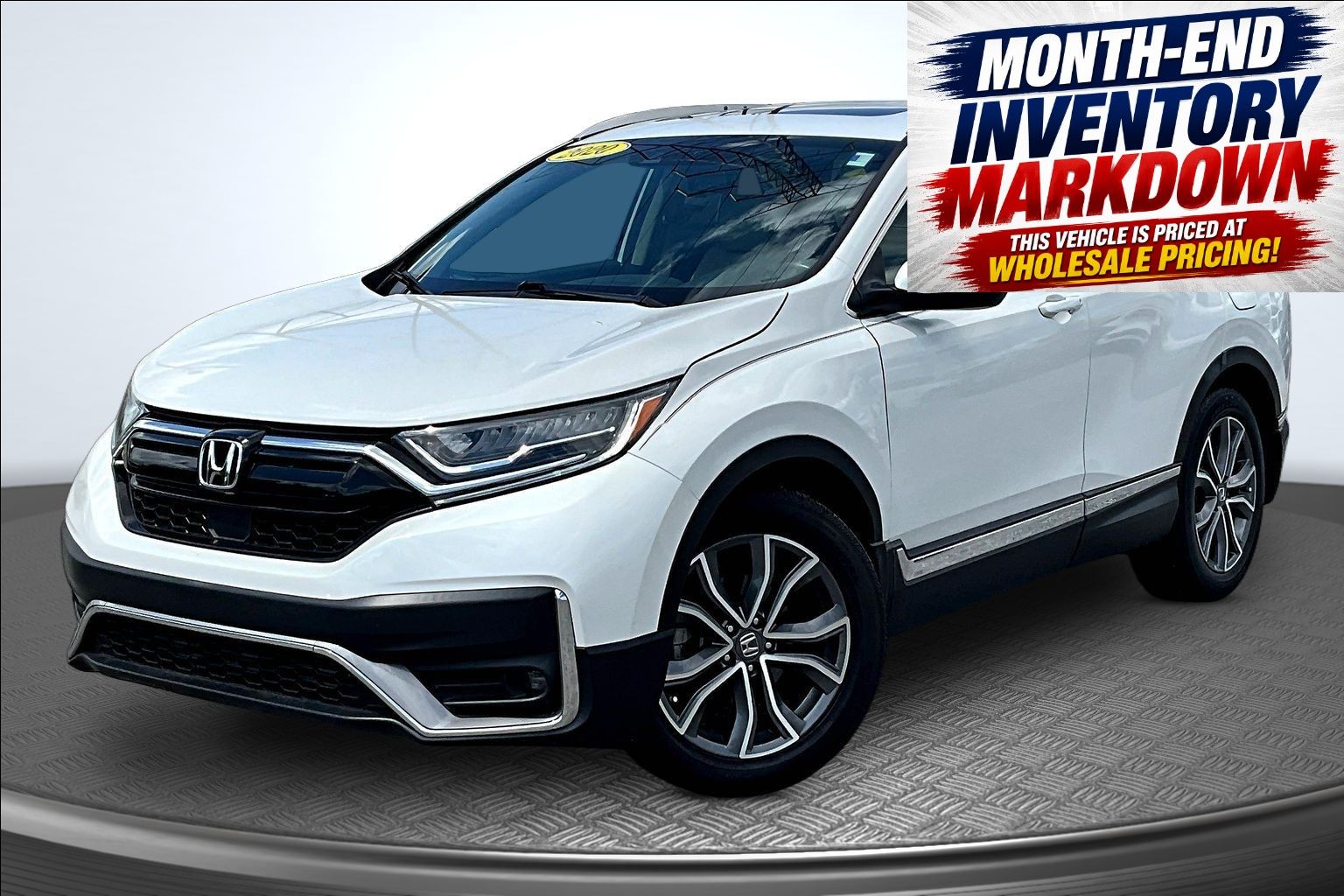 White 2020 Honda CR-V SUV / Crossover Front-Wheel Drive Continuously Variable Transmission