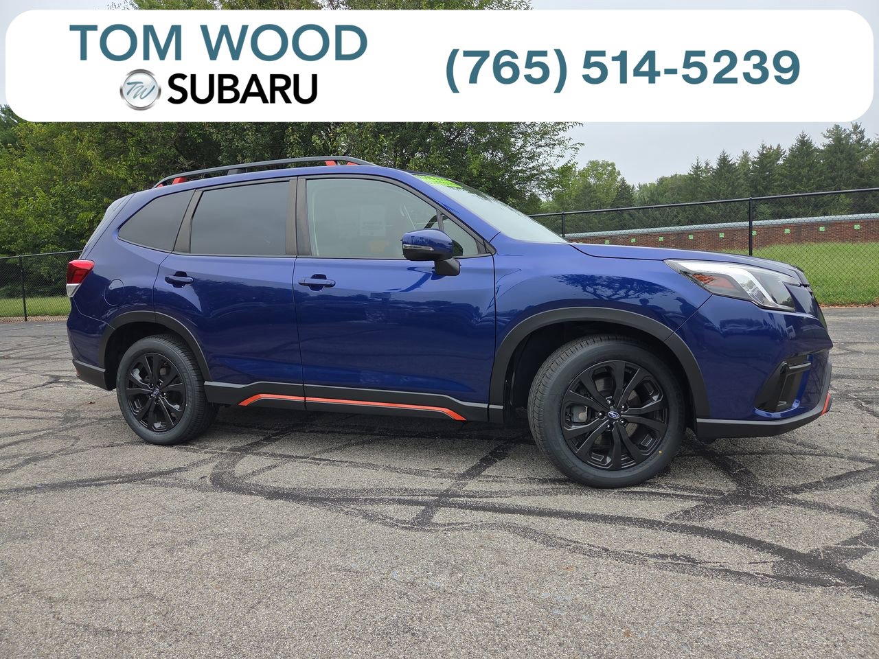 Sapphire Blue Pearl 2023 Subaru Forester SUV / Crossover All-Wheel Drive Continuously Variable Transmission