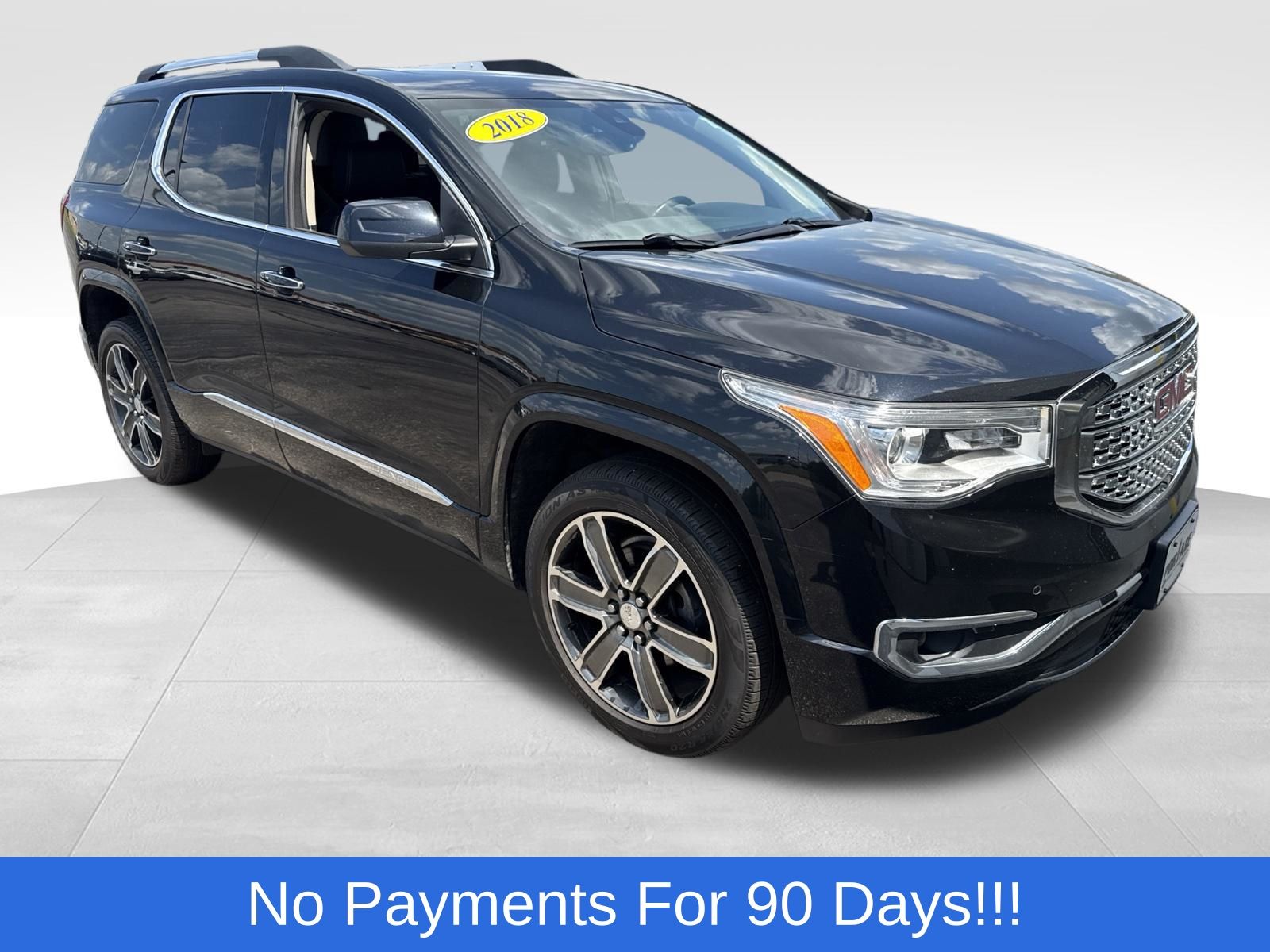 Black (Ebony Twilight Metallic) 2018 GMC Acadia SUV / Crossover Four-Wheel Drive 6-Speed Automatic