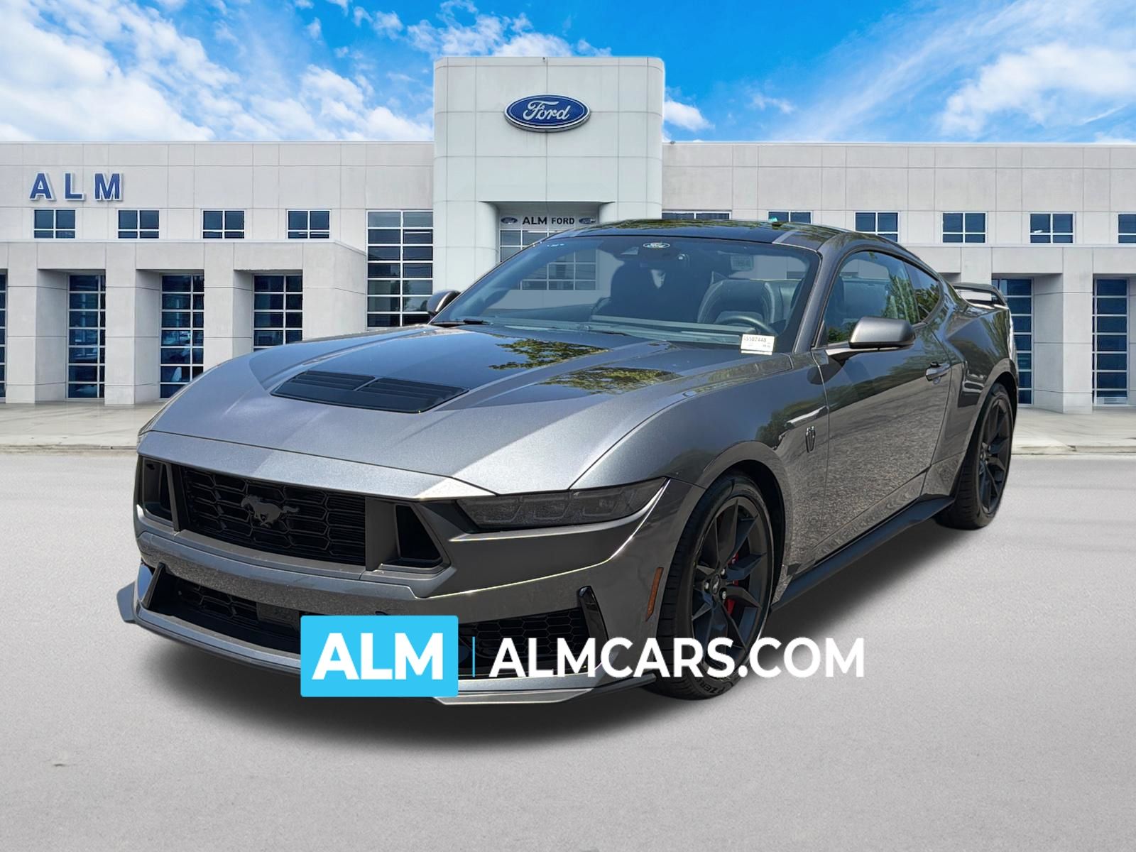 Carbonized Gray Metallic 2025 Ford Mustang Coupe Rear-Wheel Drive Automatic