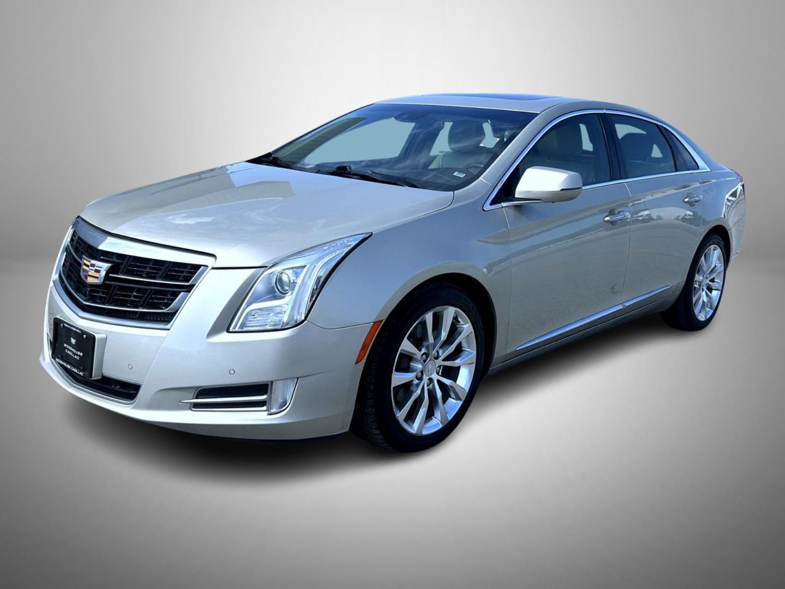 Silver Coast Metallic 2016 Cadillac XTS Sedan All-Wheel Drive 6-Speed Automatic