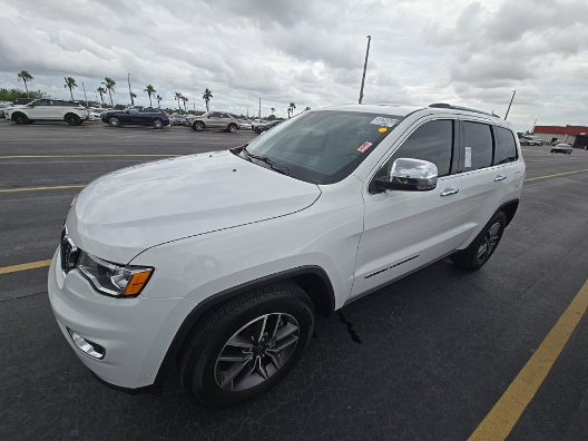 Bright White Clearcoat 2020 Jeep Grand Cherokee Limited RWD SUV / Crossover 4X2 8-Speed Automatic