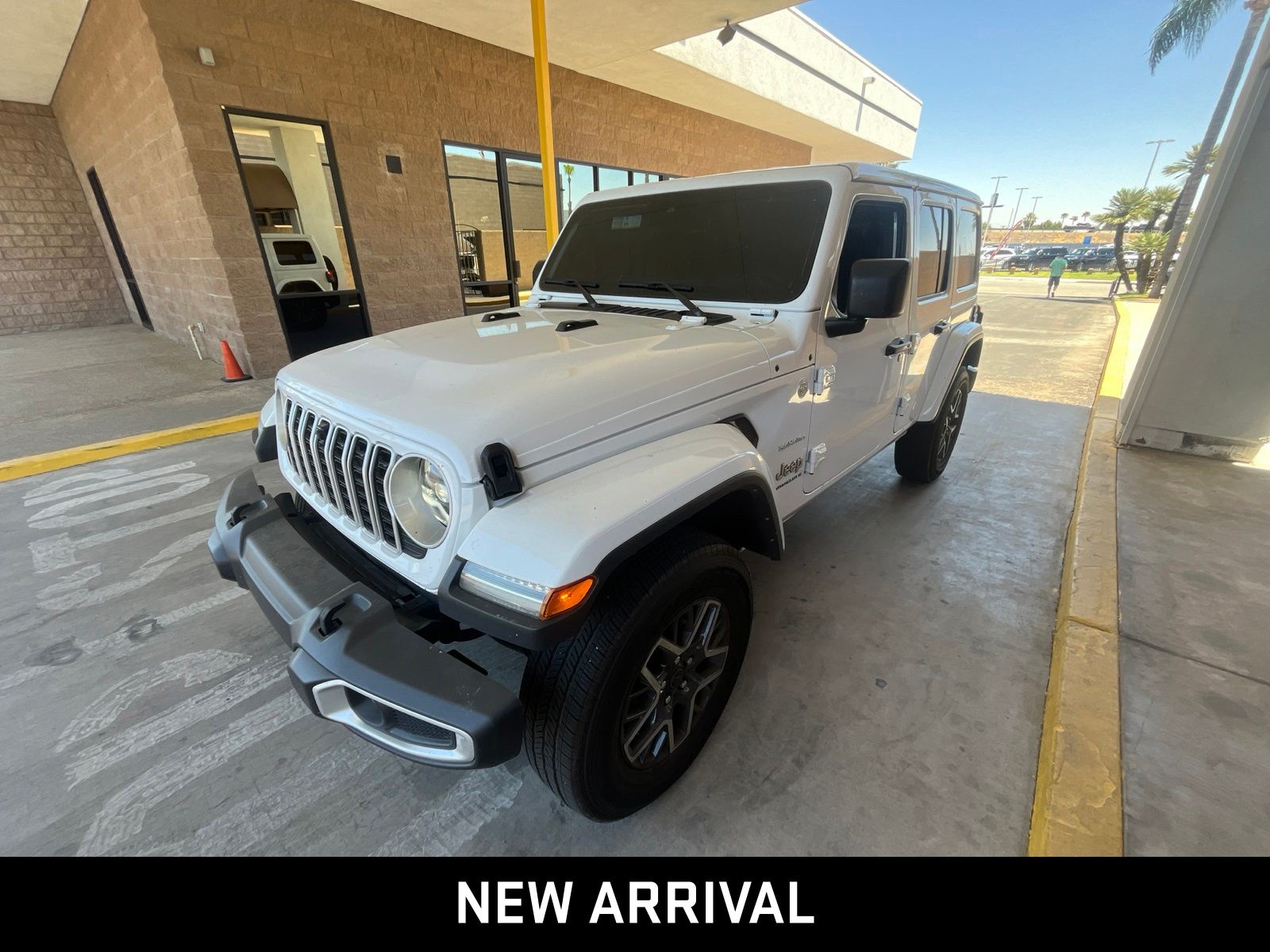 Bright White Clearcoat 2024 Jeep Wrangler SUV / Crossover Four-Wheel Drive 8-Speed Automatic