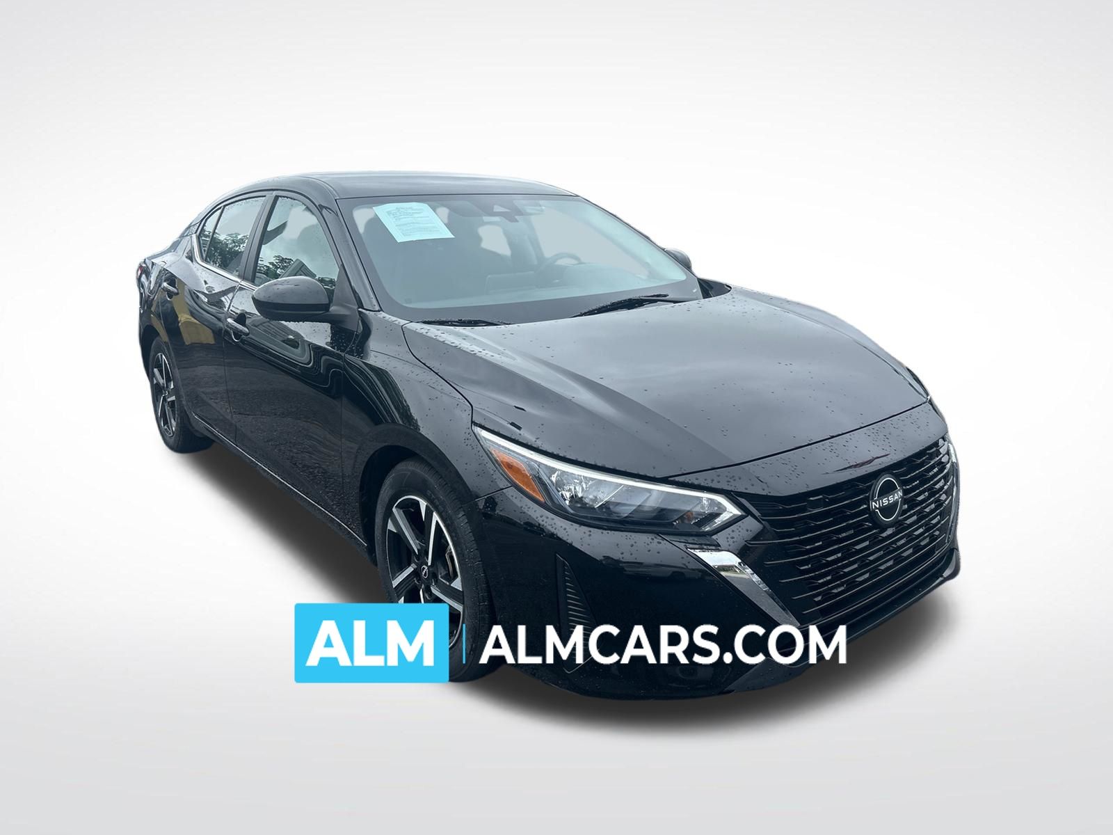 Super Black 2024 Nissan Sentra Sedan Front-Wheel Drive Continuously Variable Transmission