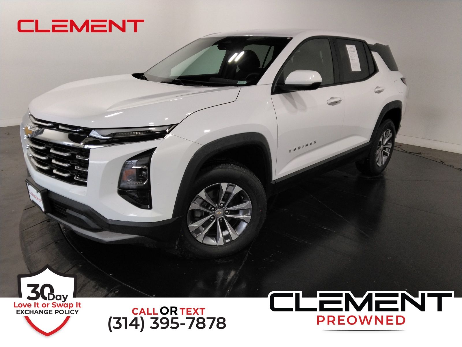 Summit White 2025 Chevrolet Equinox LT FWD SUV / Crossover Front-Wheel Drive Continuously Variable Transmission
